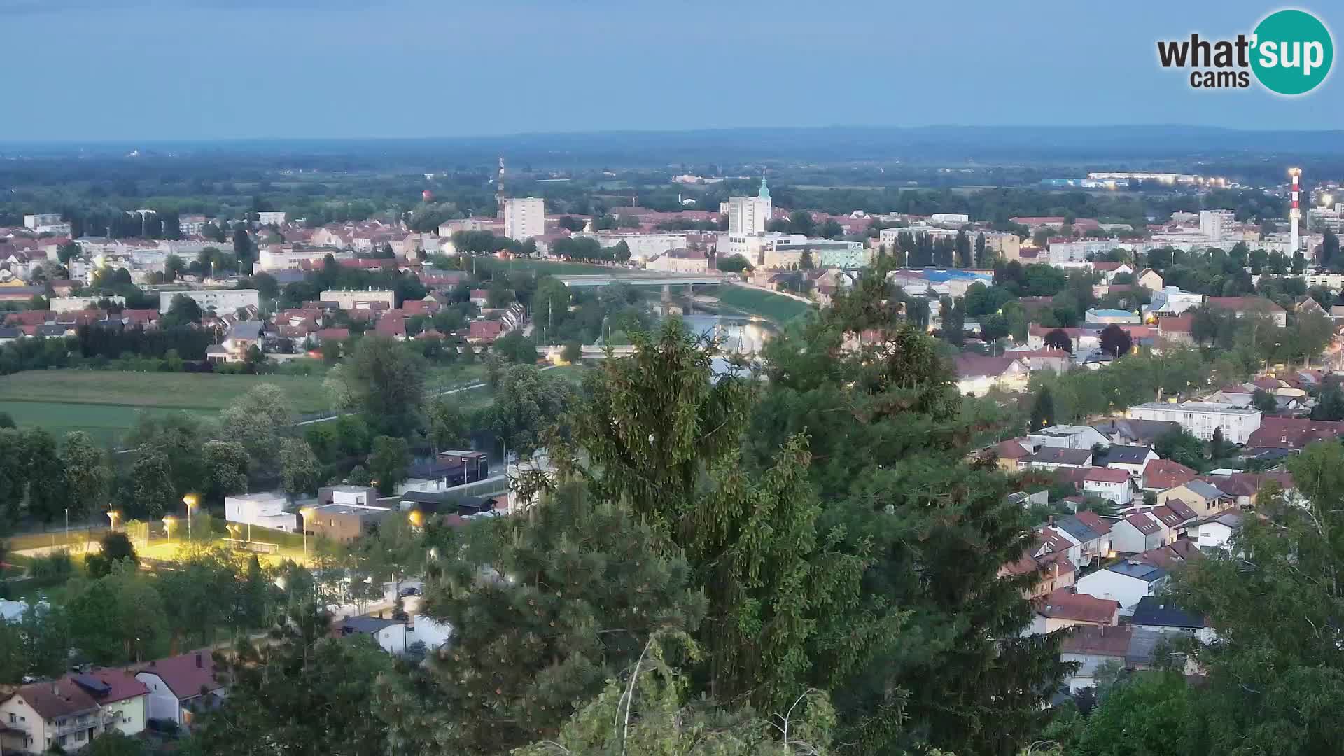 Webcam Karlovac Château Dubovac – Vue en direct de ce monument historique