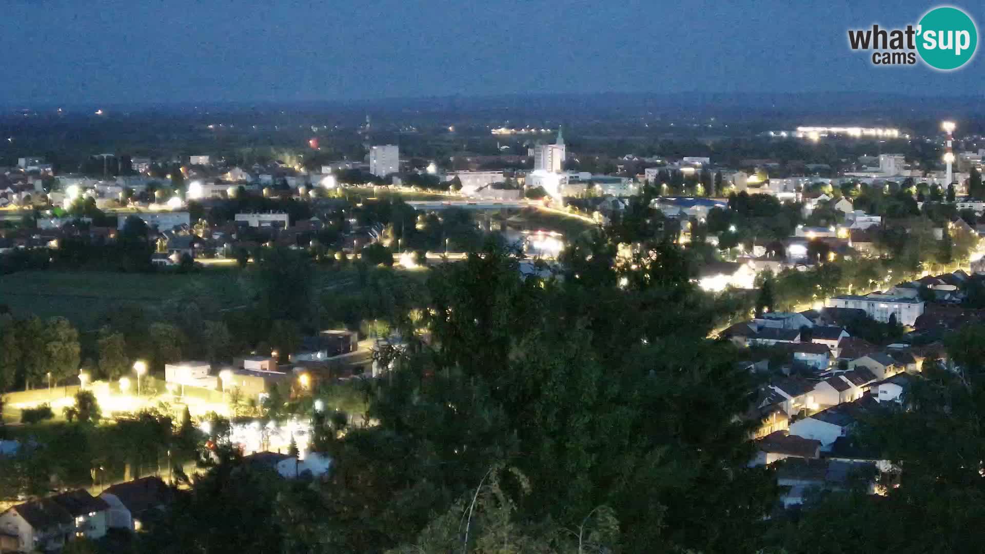 Web kamera Karlovac – Dvorac Dubovac uživo