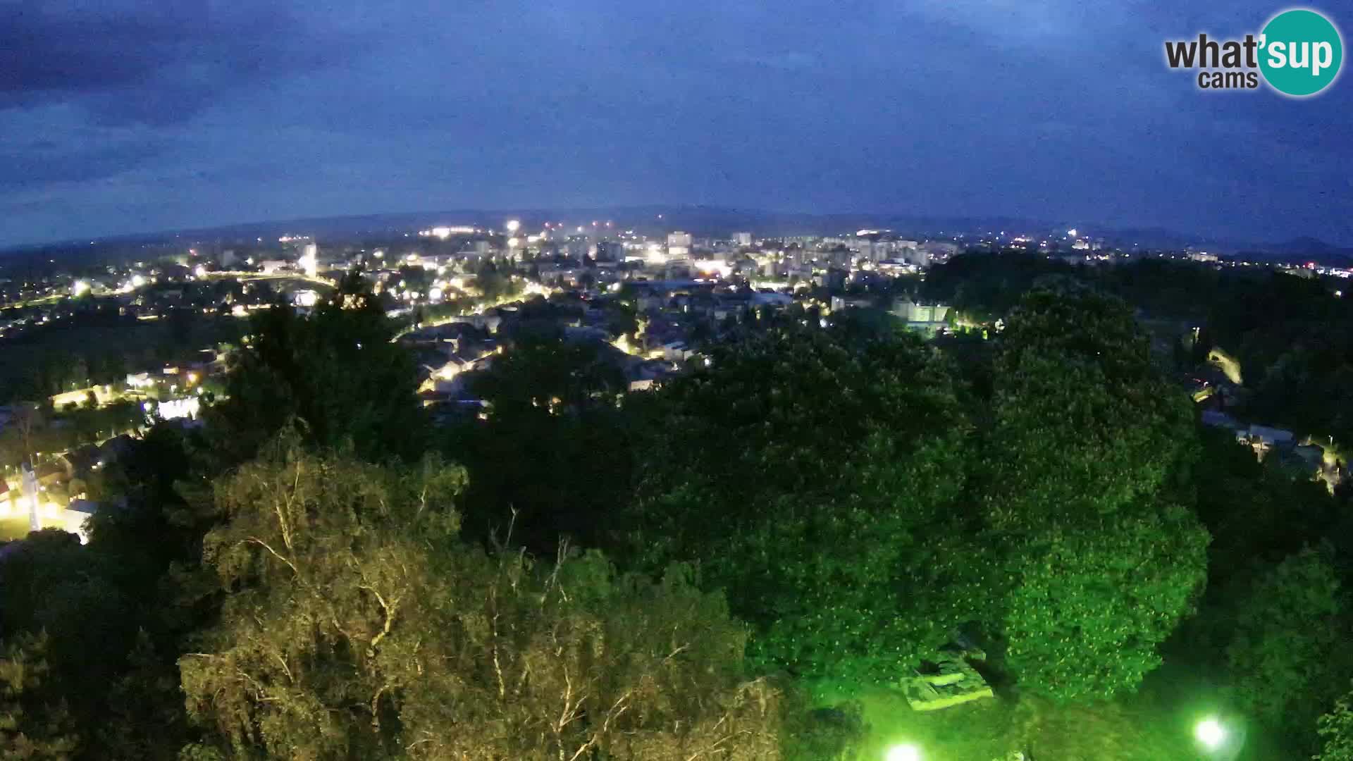 Webcam Karlovac Dubovac Castle – Live View of Karlovac’s Historic Landmark