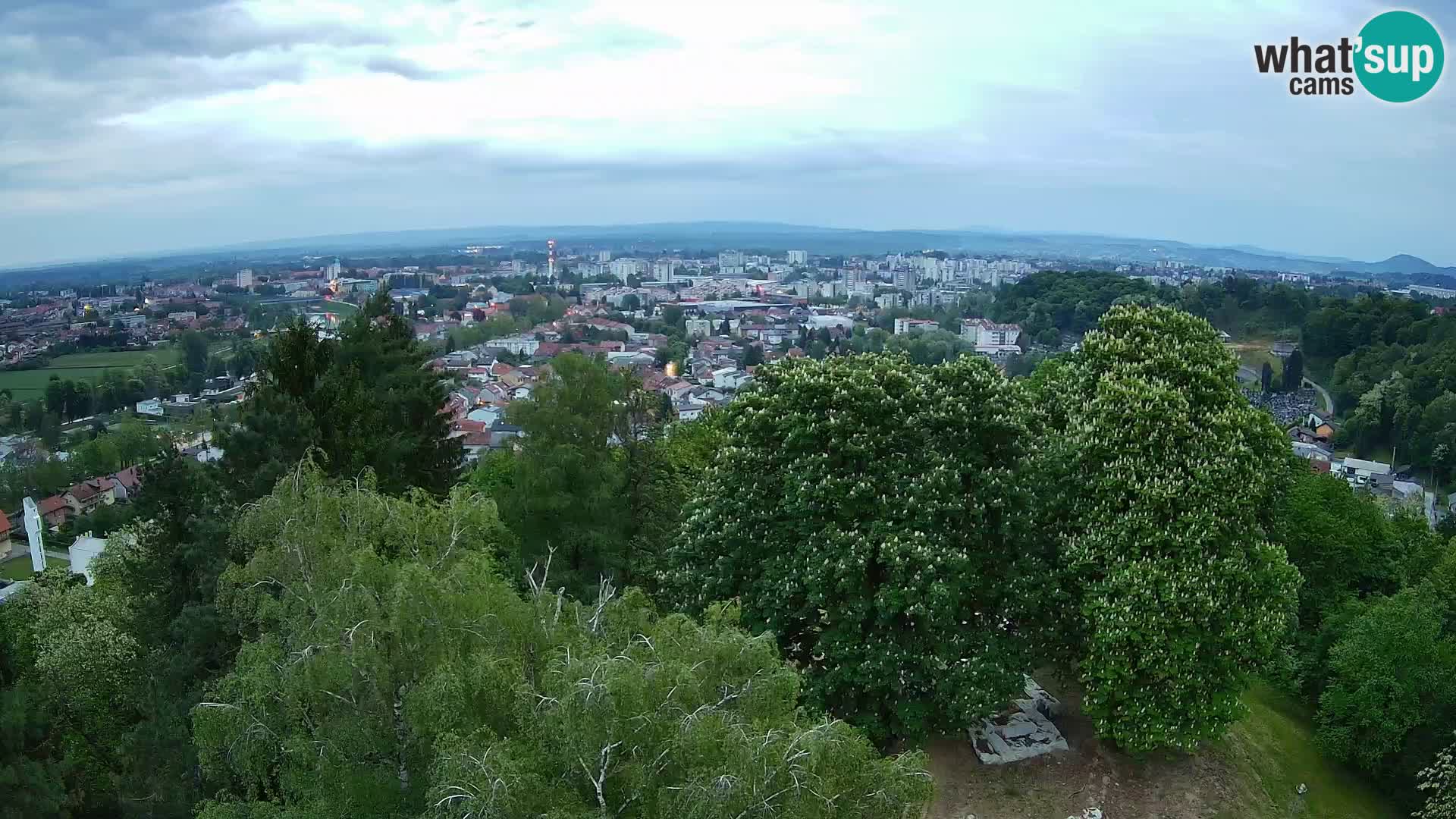 Webcam Karlovac Dubovac Castle – Live View of Karlovac’s Historic Landmark