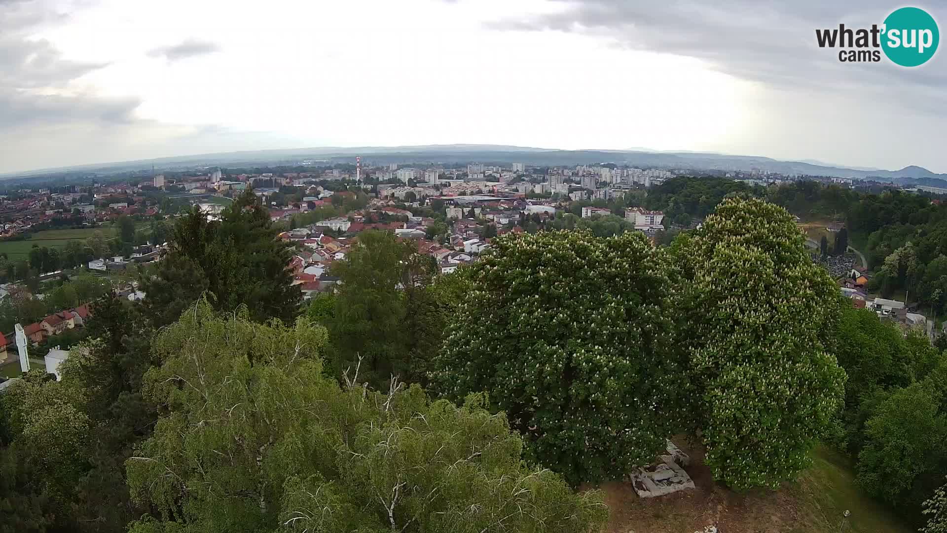 Webcam Karlovac Dubovac Castle – Live View of Karlovac’s Historic Landmark