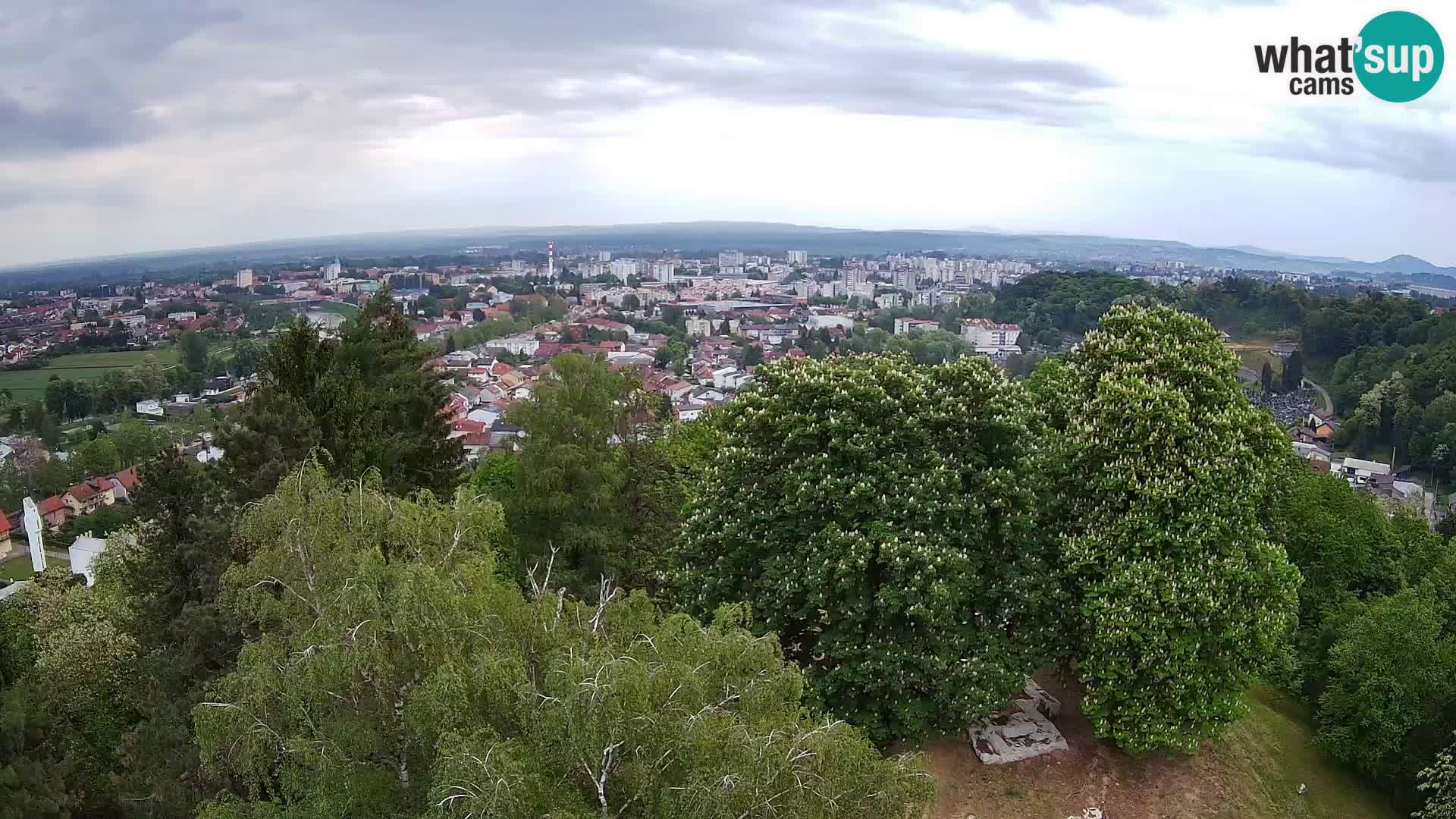 Webcam Karlovac Dubovac Castle – Live View of Karlovac’s Historic Landmark