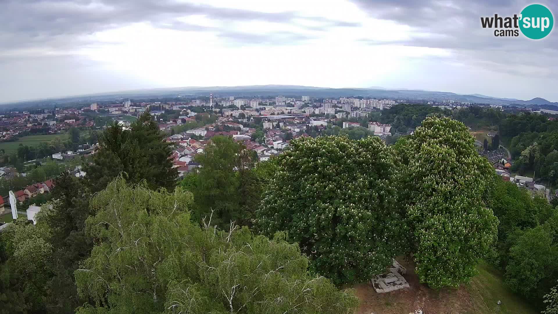 Web kamera Karlovac – Dvorac Dubovac uživo