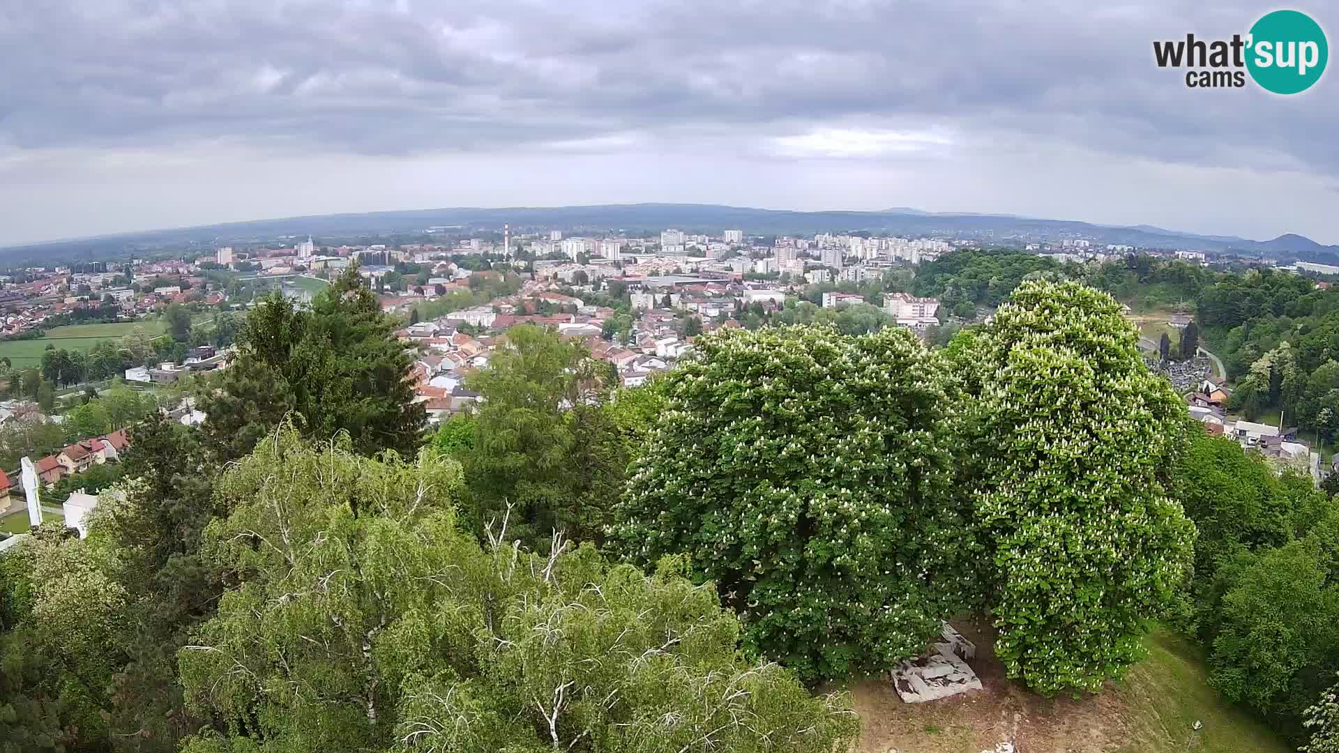 Webcam Karlovac Dubovac Castle – Live View of Karlovac’s Historic Landmark