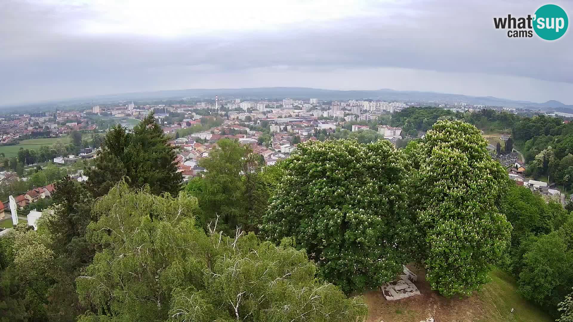 Webcam Karlovac Château Dubovac – Vue en direct de ce monument historique