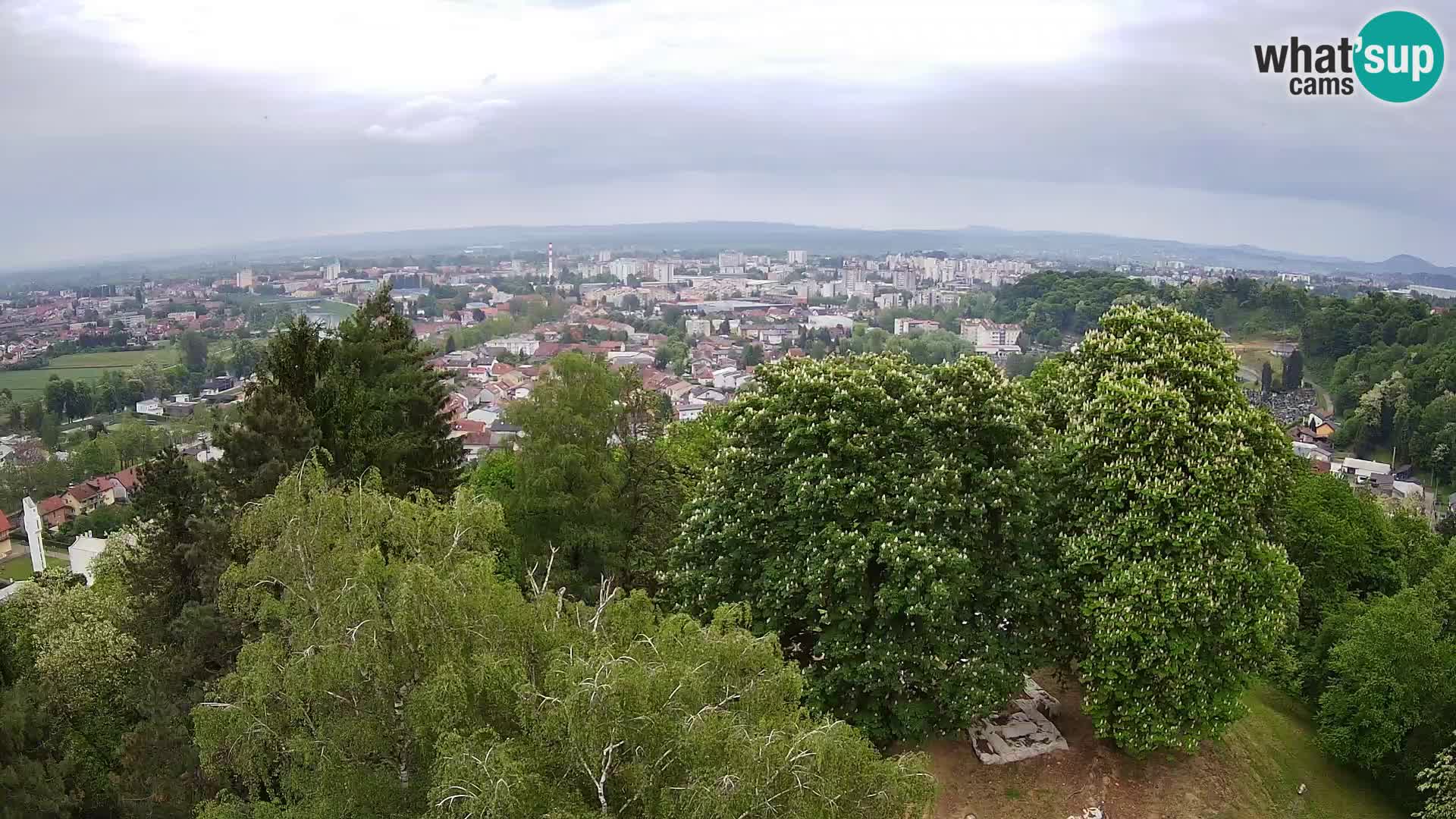 Webcam Karlovac Dubovac Castle – Live View of Karlovac’s Historic Landmark