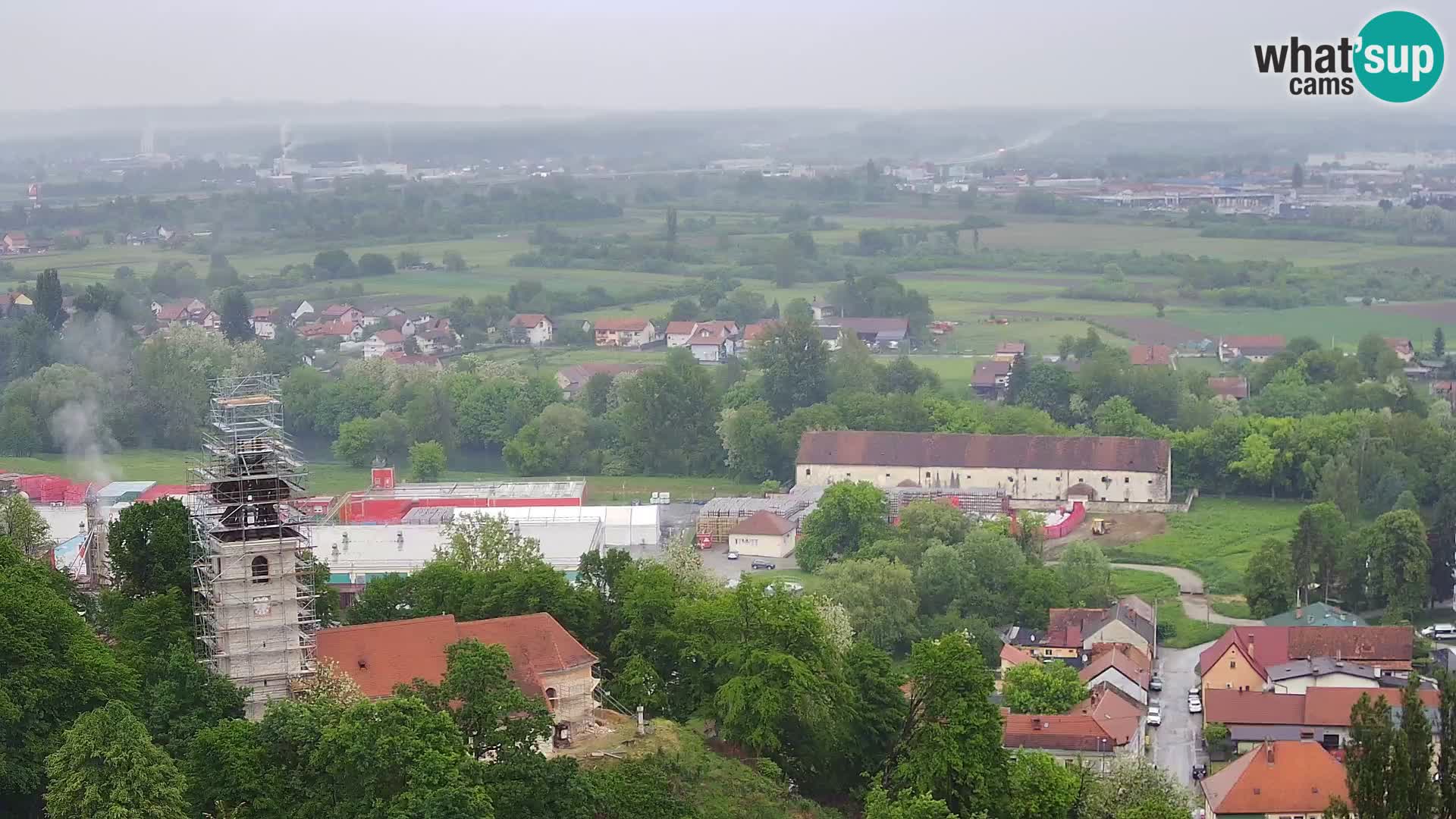 Webcam Karlovac Dubovac Castle – Live View of Karlovac’s Historic Landmark