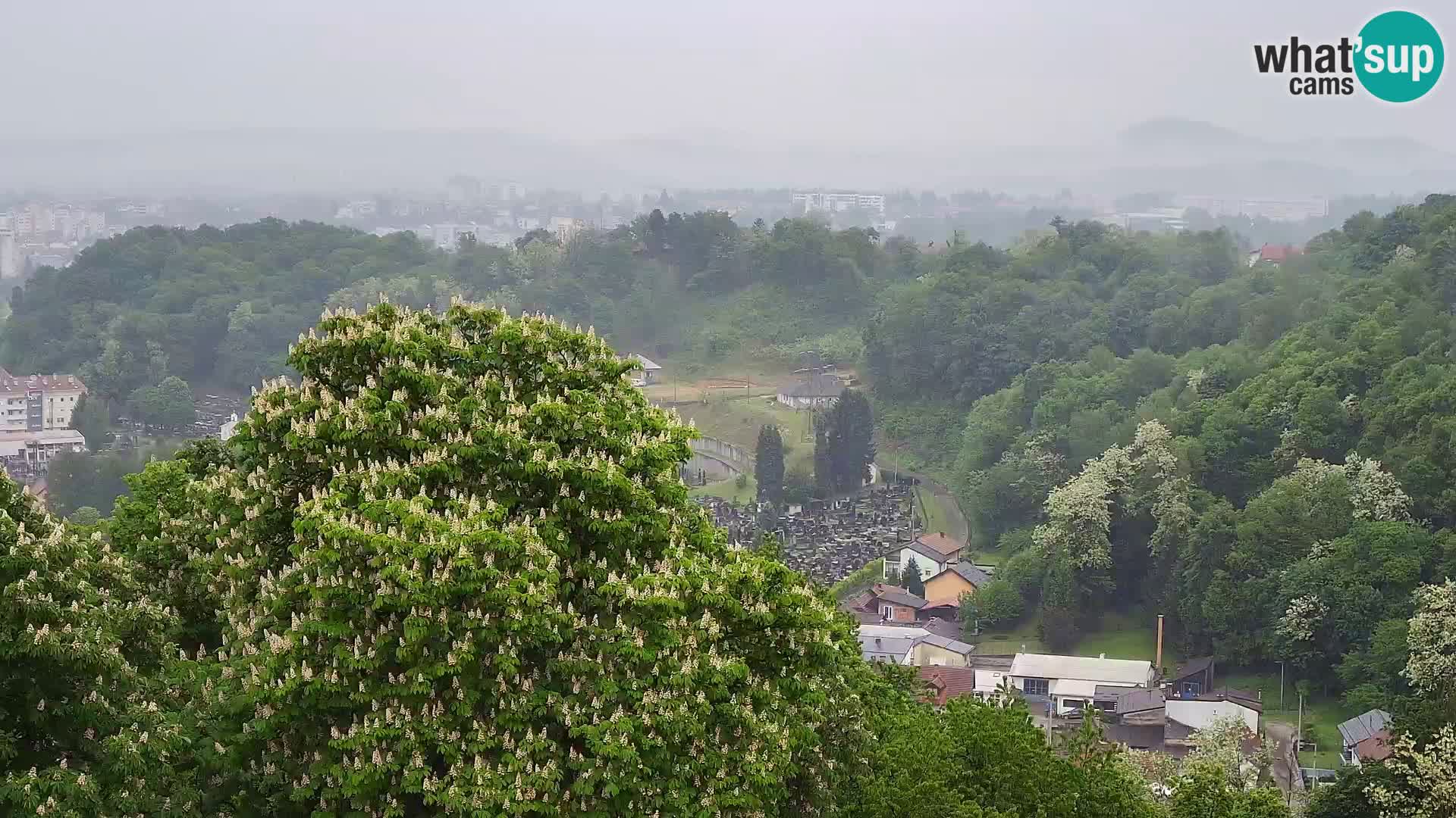 Webcam Karlovac Château Dubovac – Vue en direct de ce monument historique