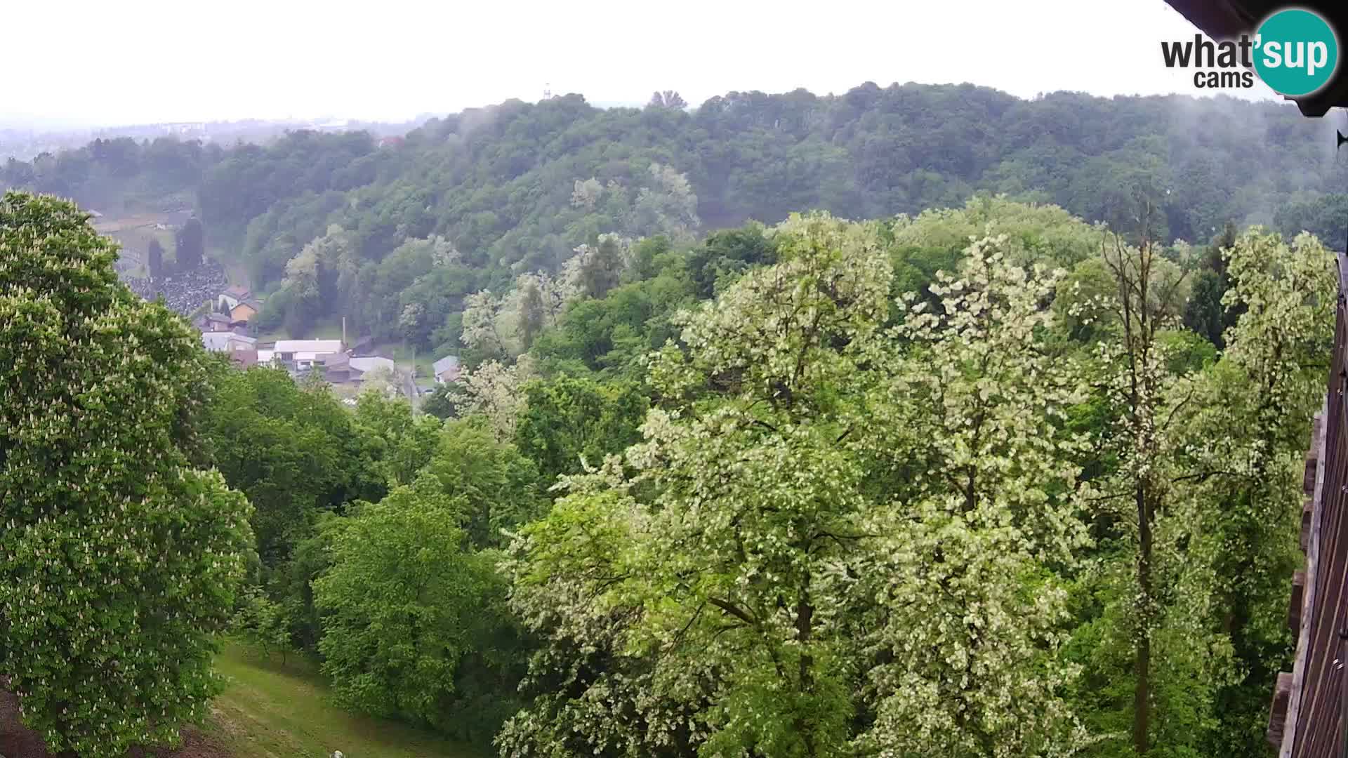 Webcam Karlovac Château Dubovac – Vue en direct de ce monument historique