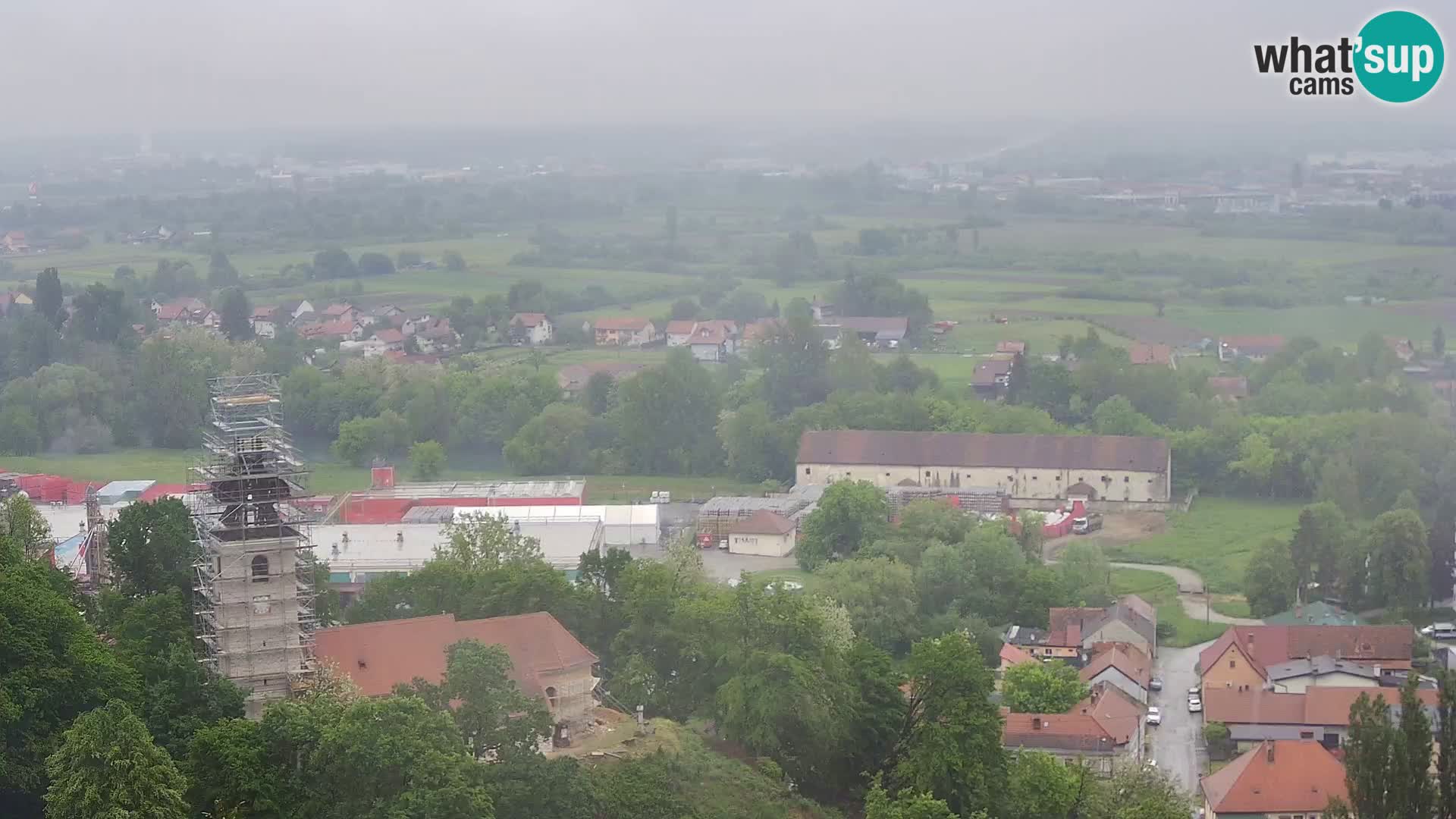 Webcam Karlovac Dubovac Castle – Live View of Karlovac’s Historic Landmark