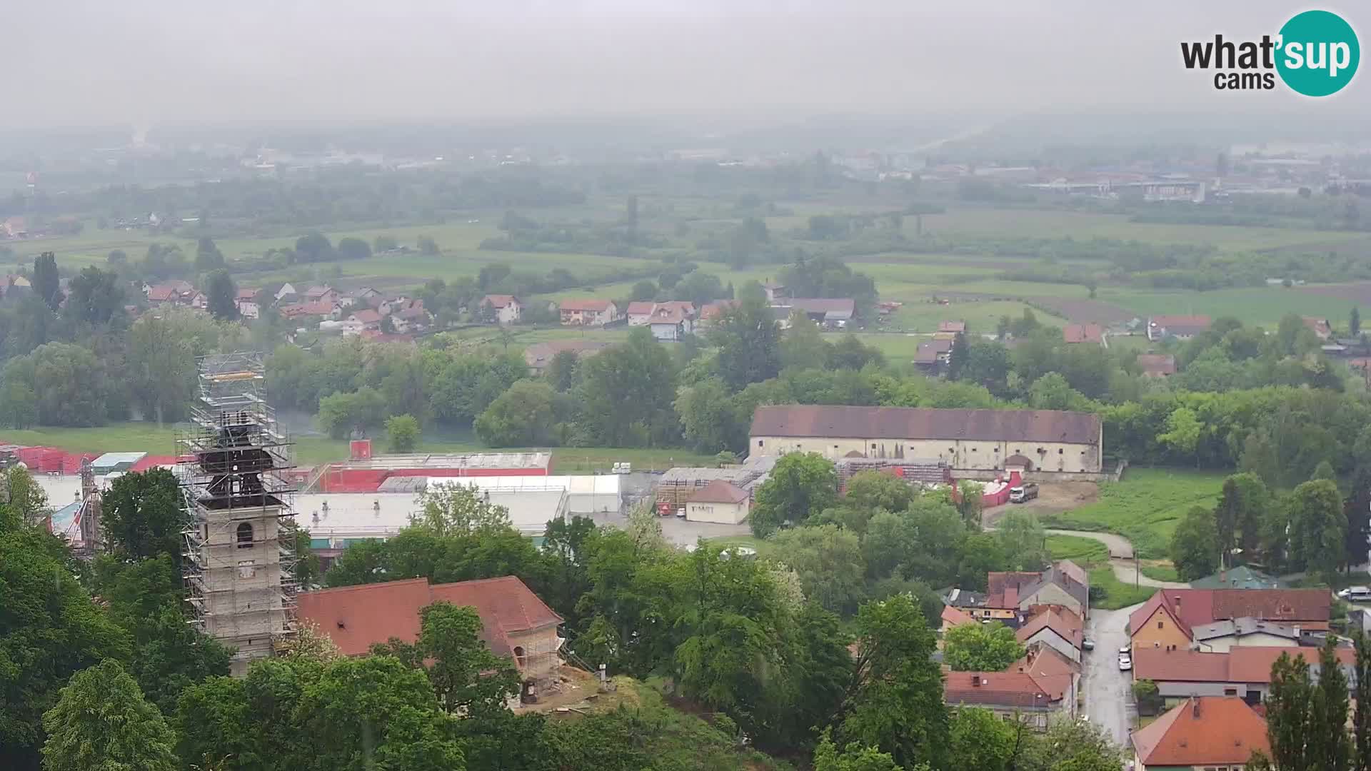 Webcam Karlovac Château Dubovac – Vue en direct de ce monument historique
