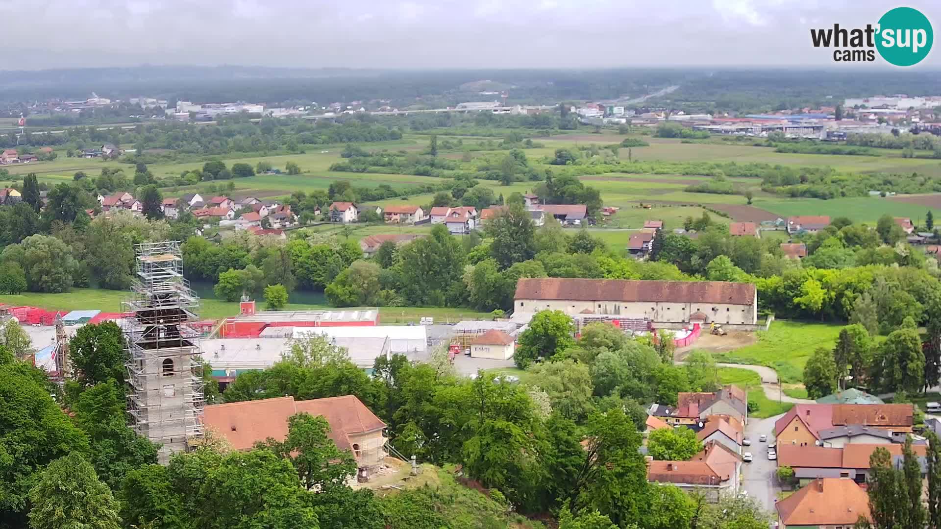 Webcam Castello Dubovac Karlovac – Vista Live sul Castello Storico
