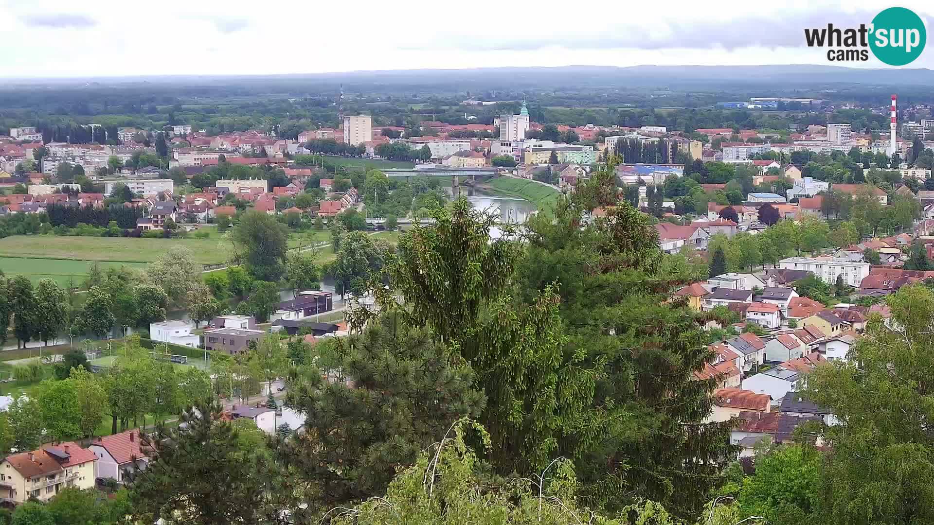 Webcam Karlovac Château Dubovac – Vue en direct de ce monument historique