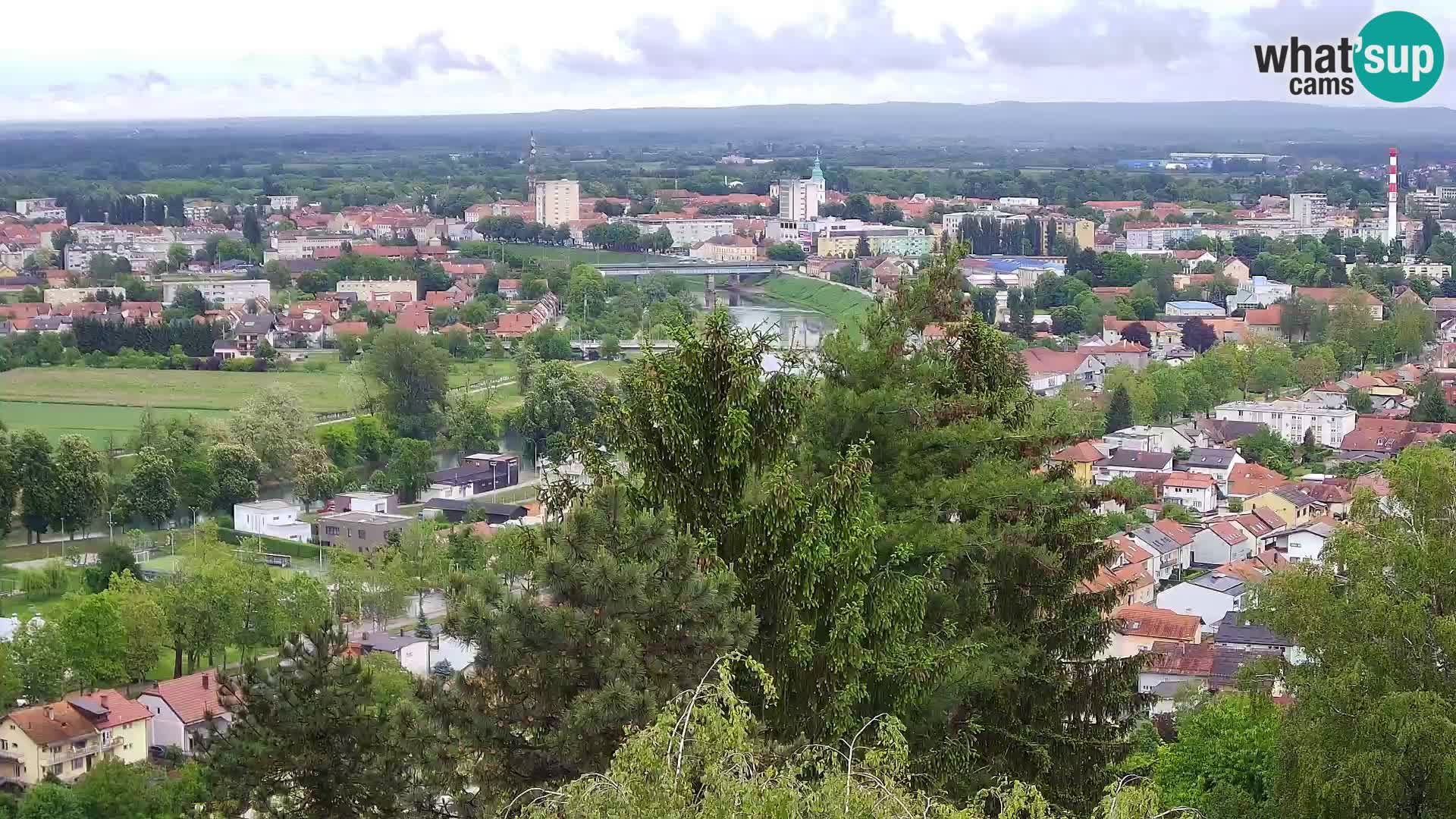 Webcam Karlovac Dubovac Castle – Live View of Karlovac’s Historic Landmark