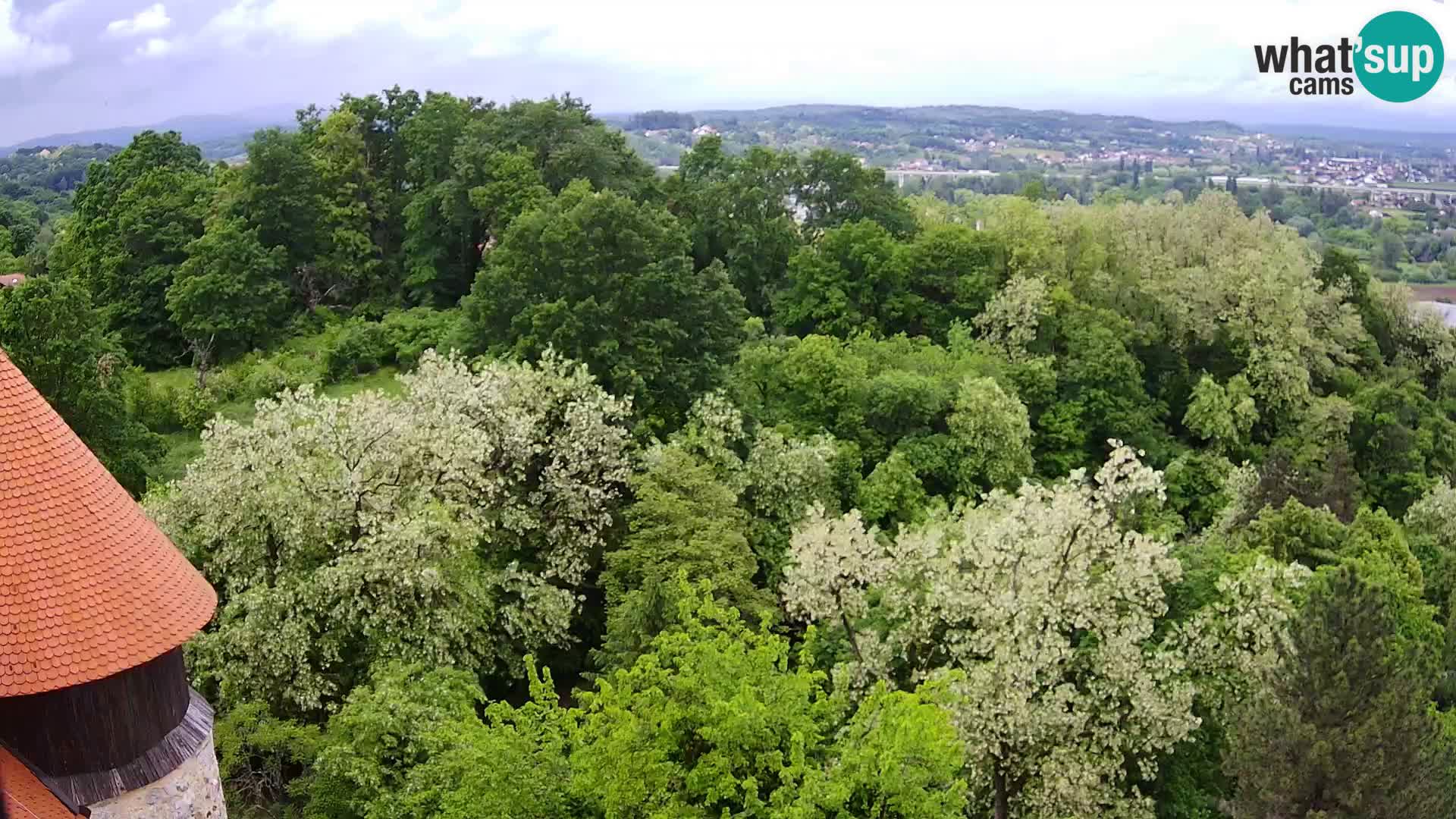 Web kamera Karlovac – Dvorac Dubovac uživo