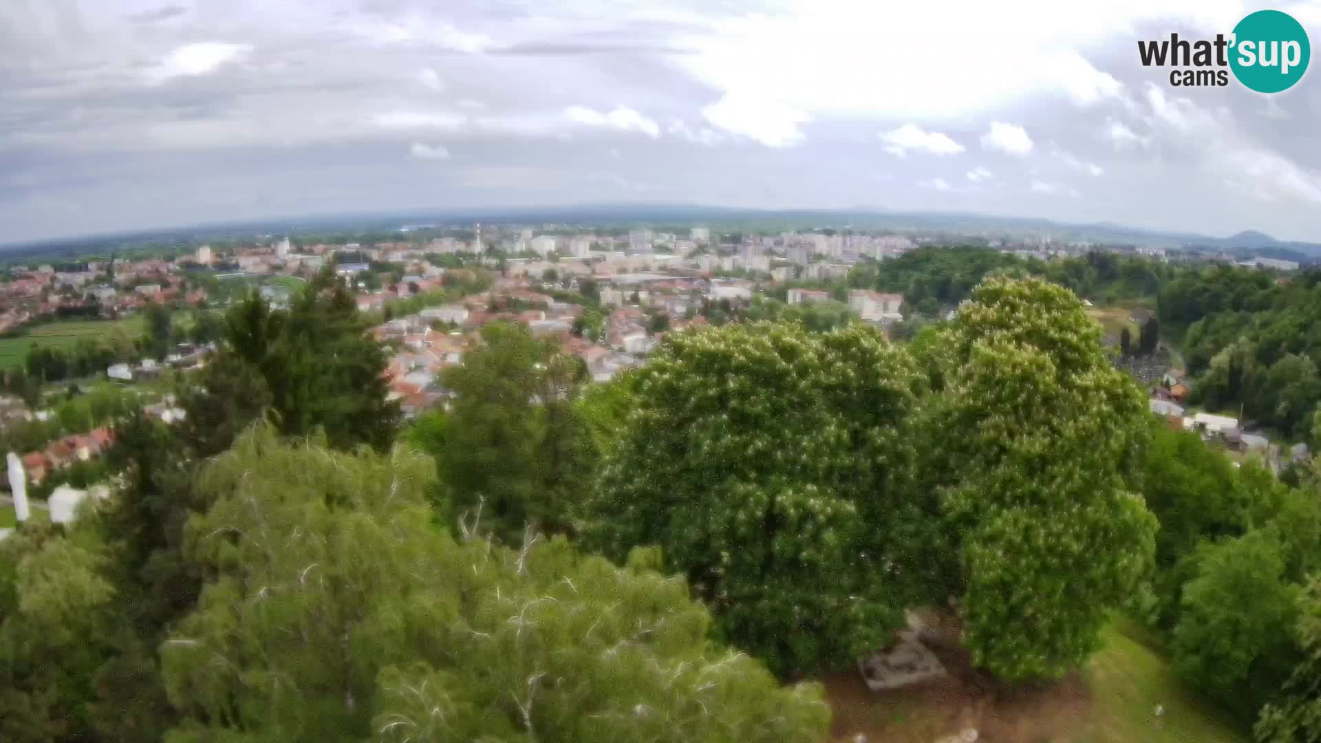 Webcam Karlovac Château Dubovac – Vue en direct de ce monument historique