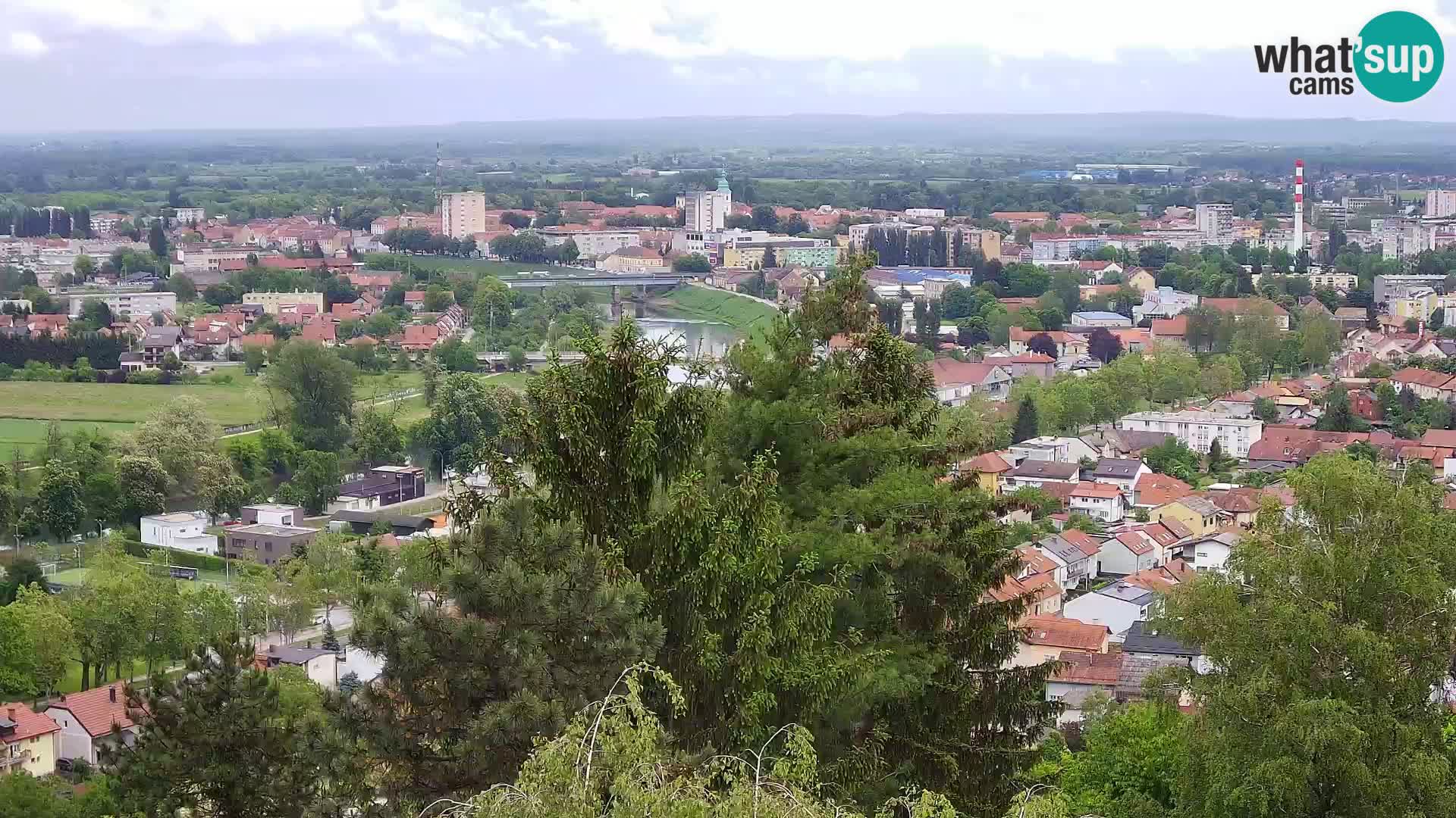 Web kamera Karlovac – Dvorac Dubovac uživo