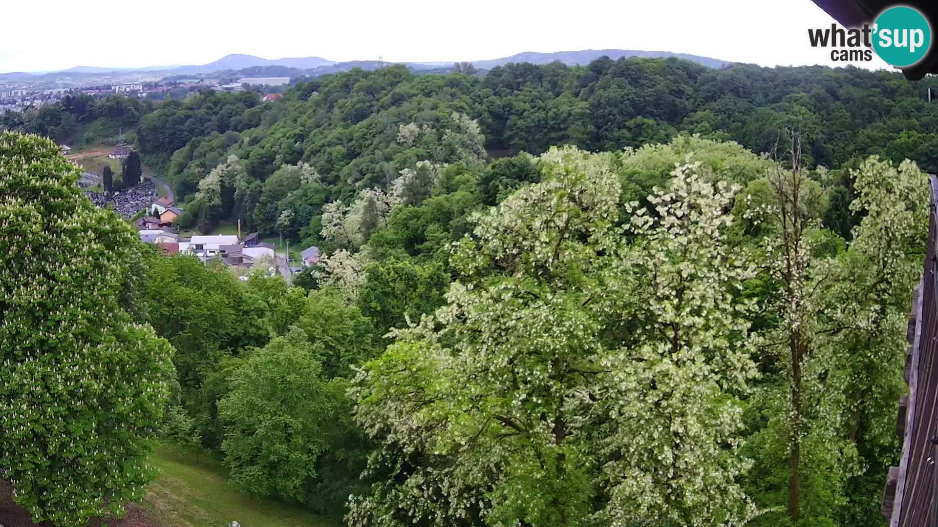 Web kamera Karlovac – Dvorac Dubovac uživo