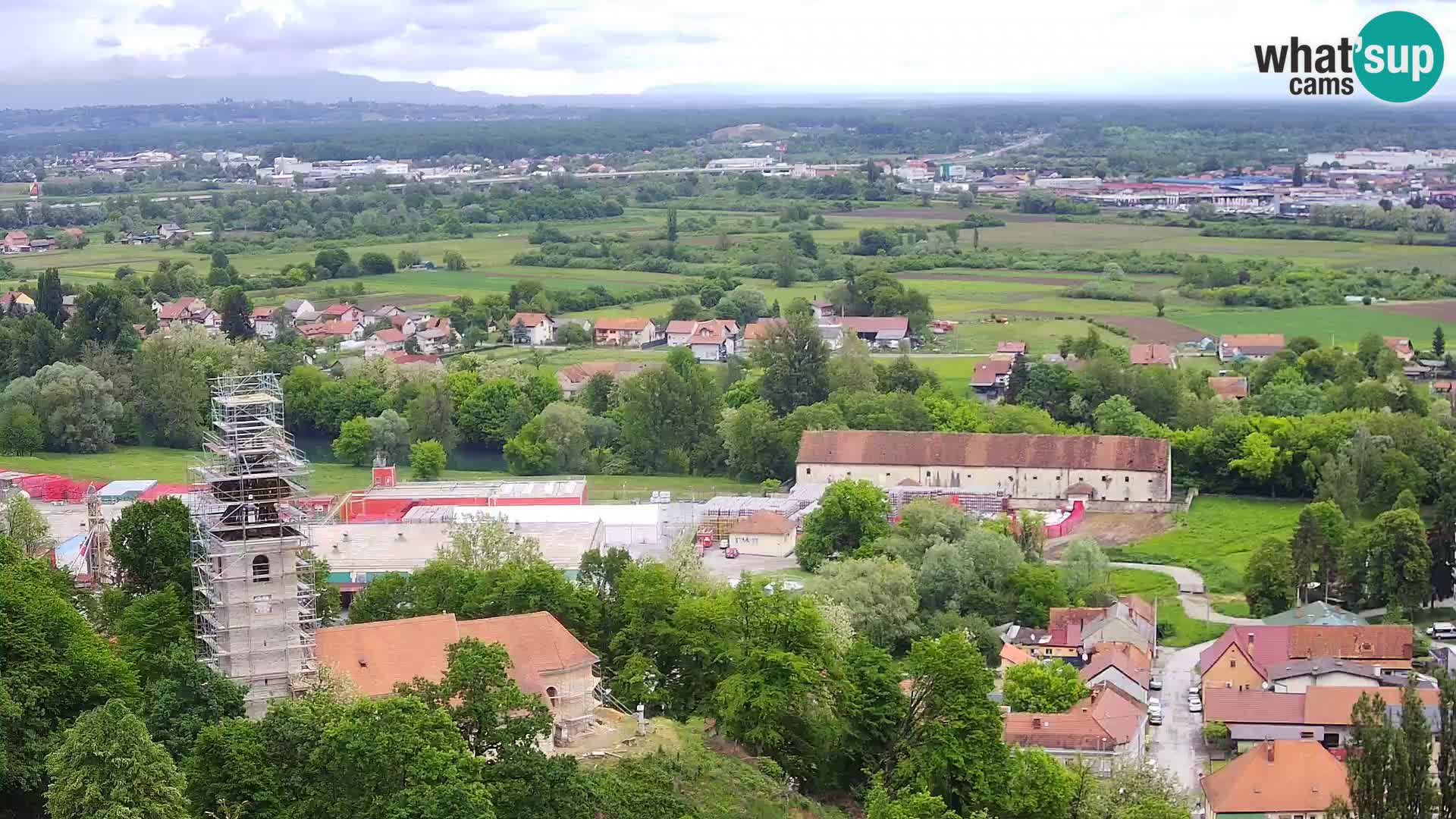 Webcam Karlovac Château Dubovac – Vue en direct de ce monument historique