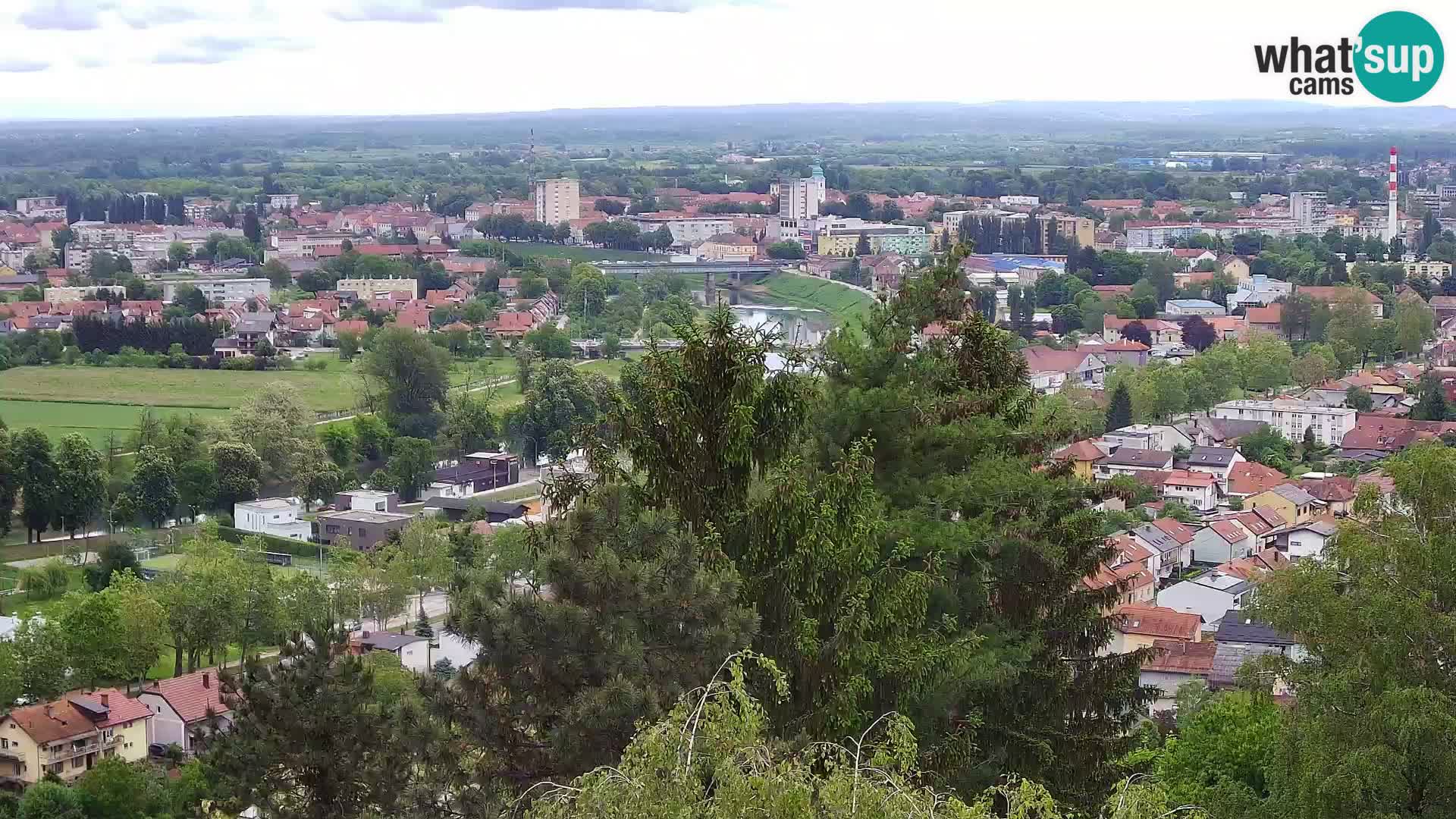 Web kamera Karlovac – Dvorac Dubovac uživo