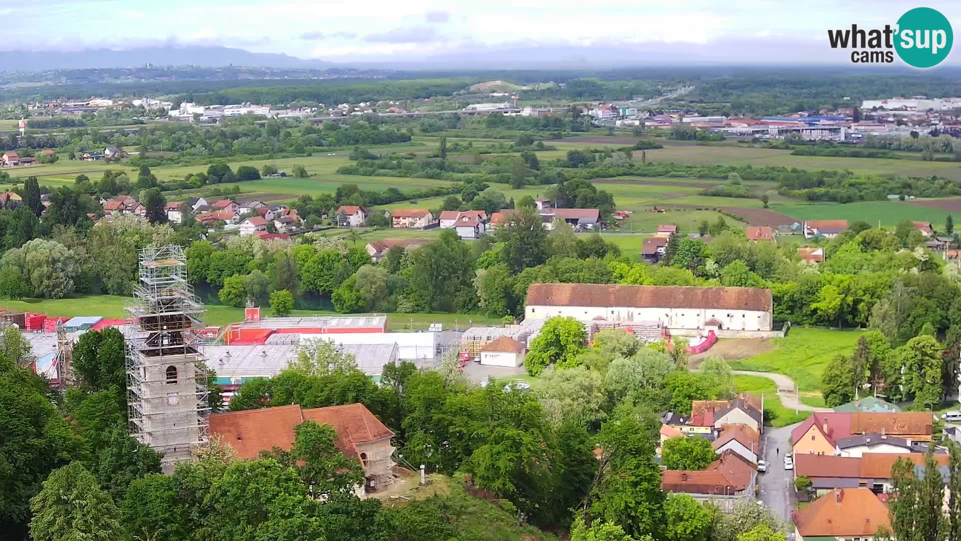 Web kamera Karlovac – Dvorac Dubovac uživo