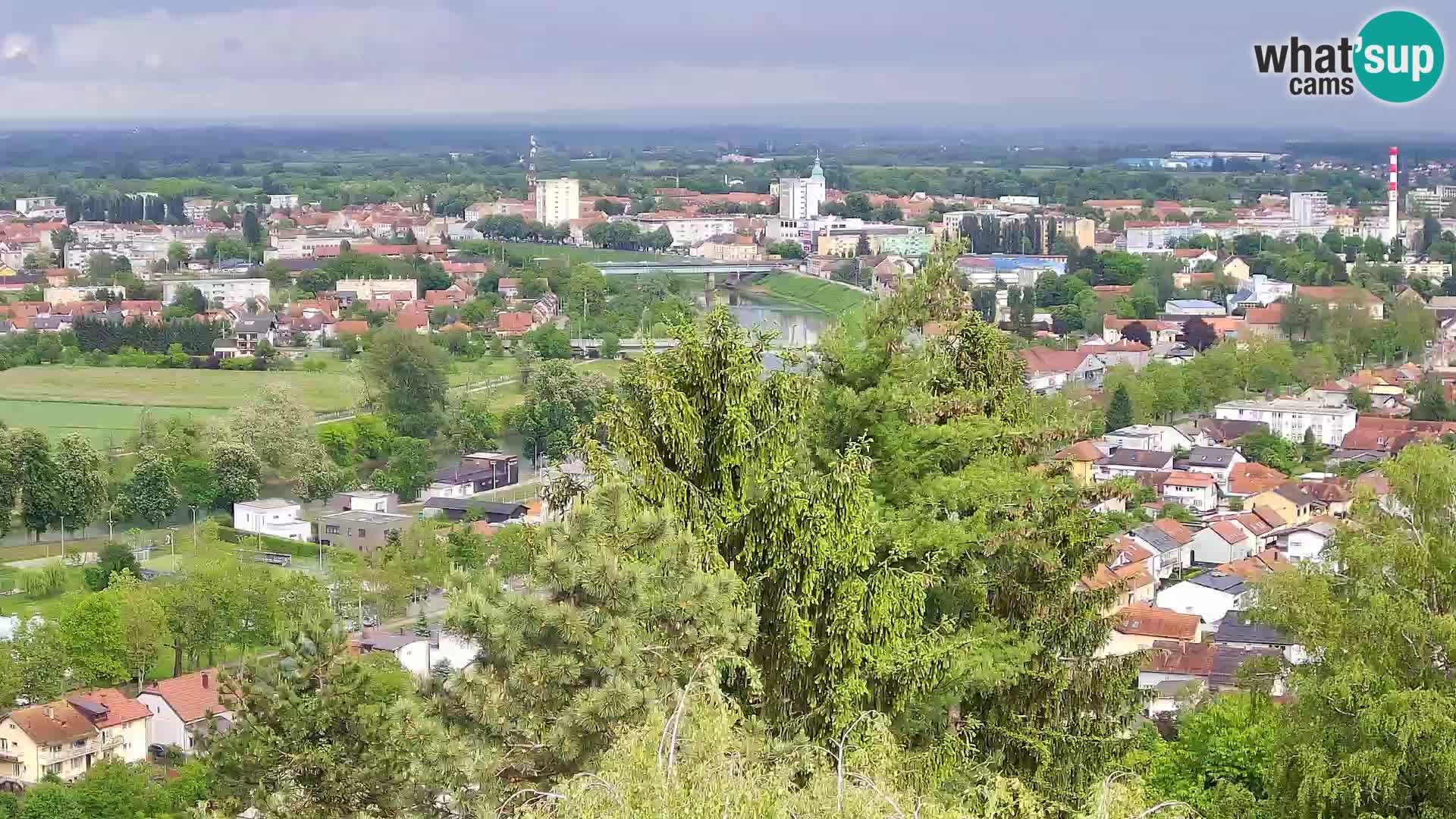 Webcam Karlovac Château Dubovac – Vue en direct de ce monument historique