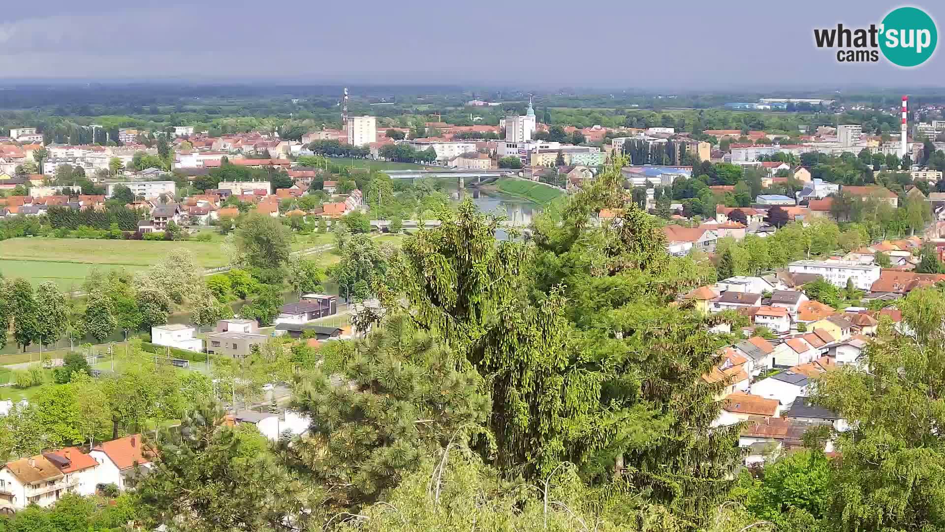 Webcam Karlovac Château Dubovac – Vue en direct de ce monument historique