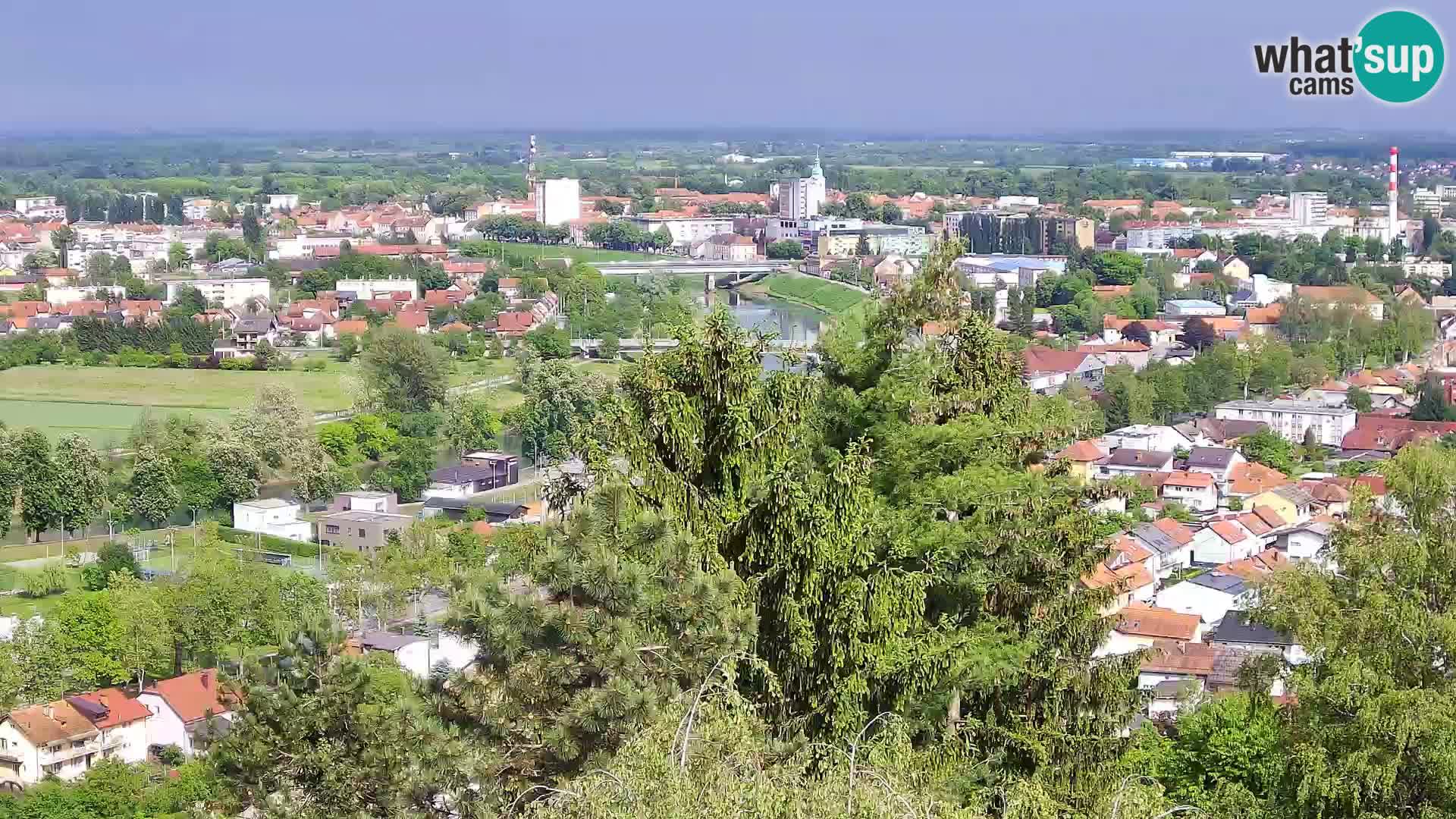 Web kamera Karlovac – Dvorac Dubovac uživo
