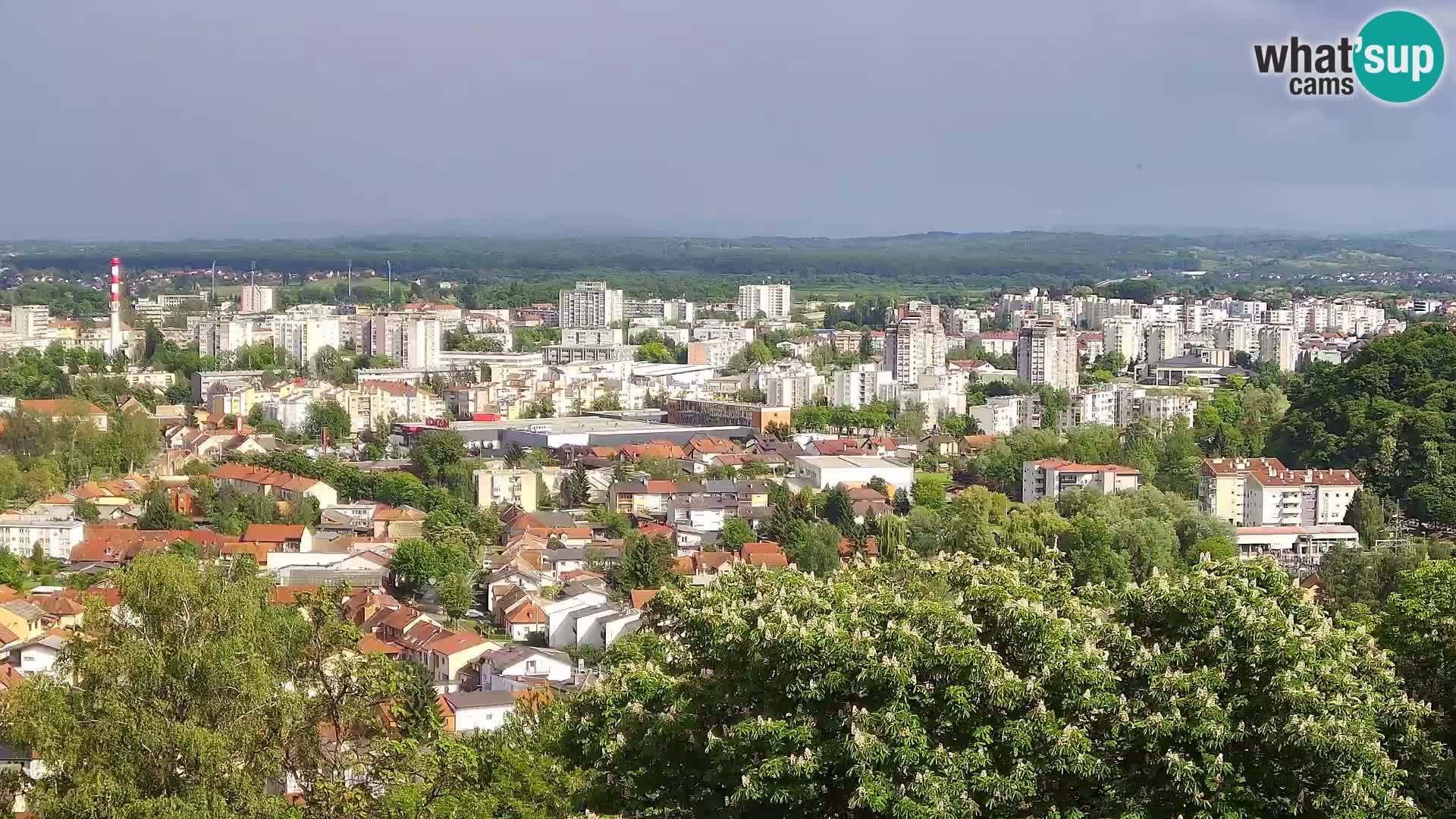 Webcam Karlovac Château Dubovac – Vue en direct de ce monument historique