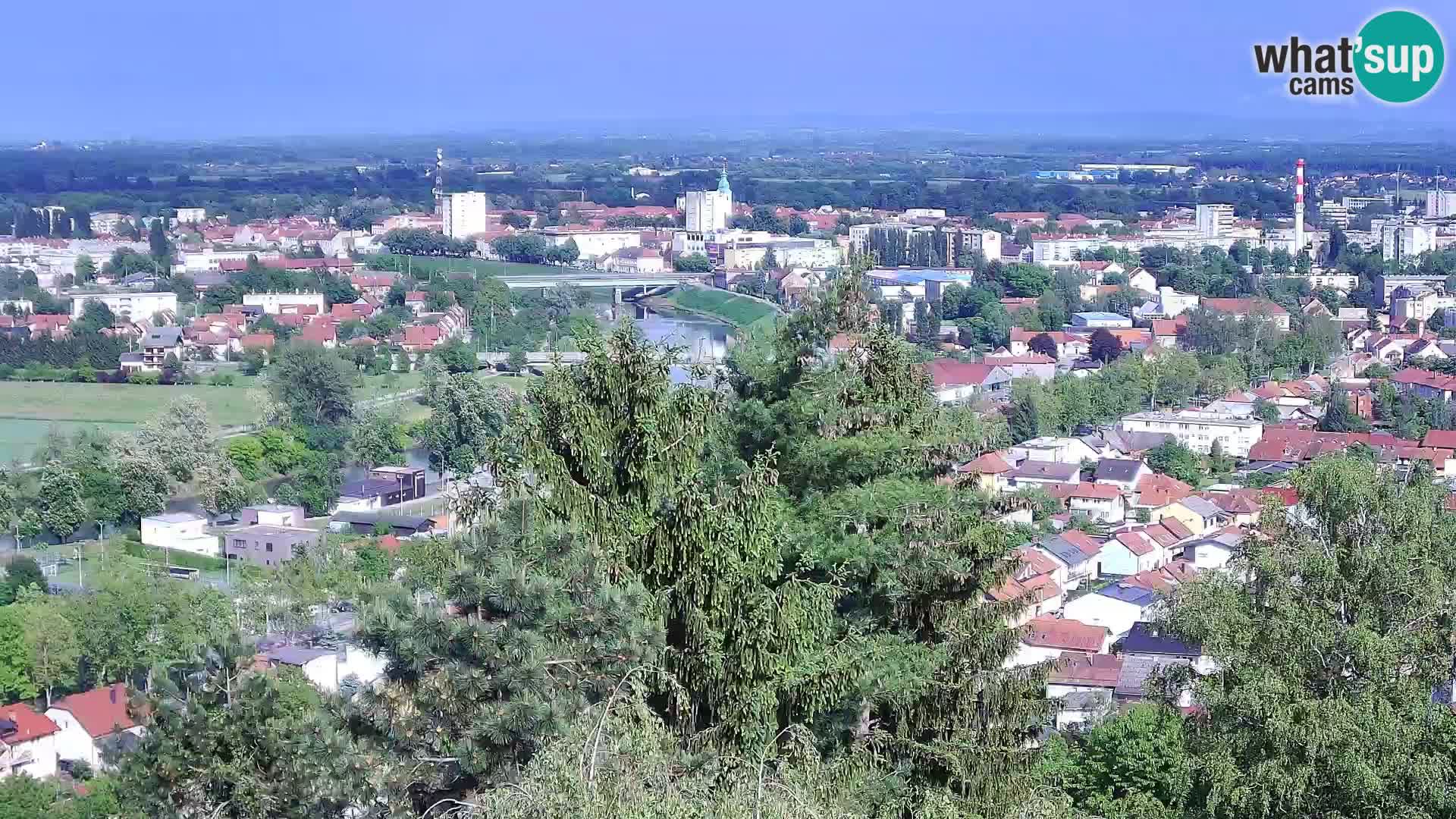 Webcam Karlovac Château Dubovac – Vue en direct de ce monument historique