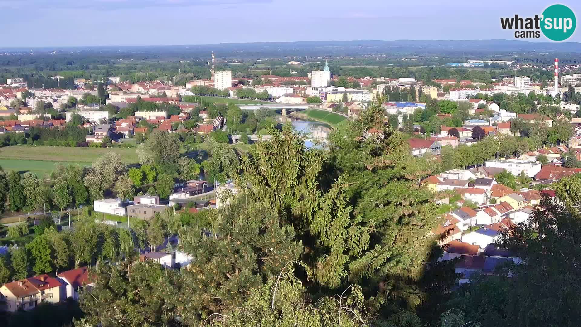 Webcam Karlovac Dubovac Castle – Live View of Karlovac’s Historic Landmark