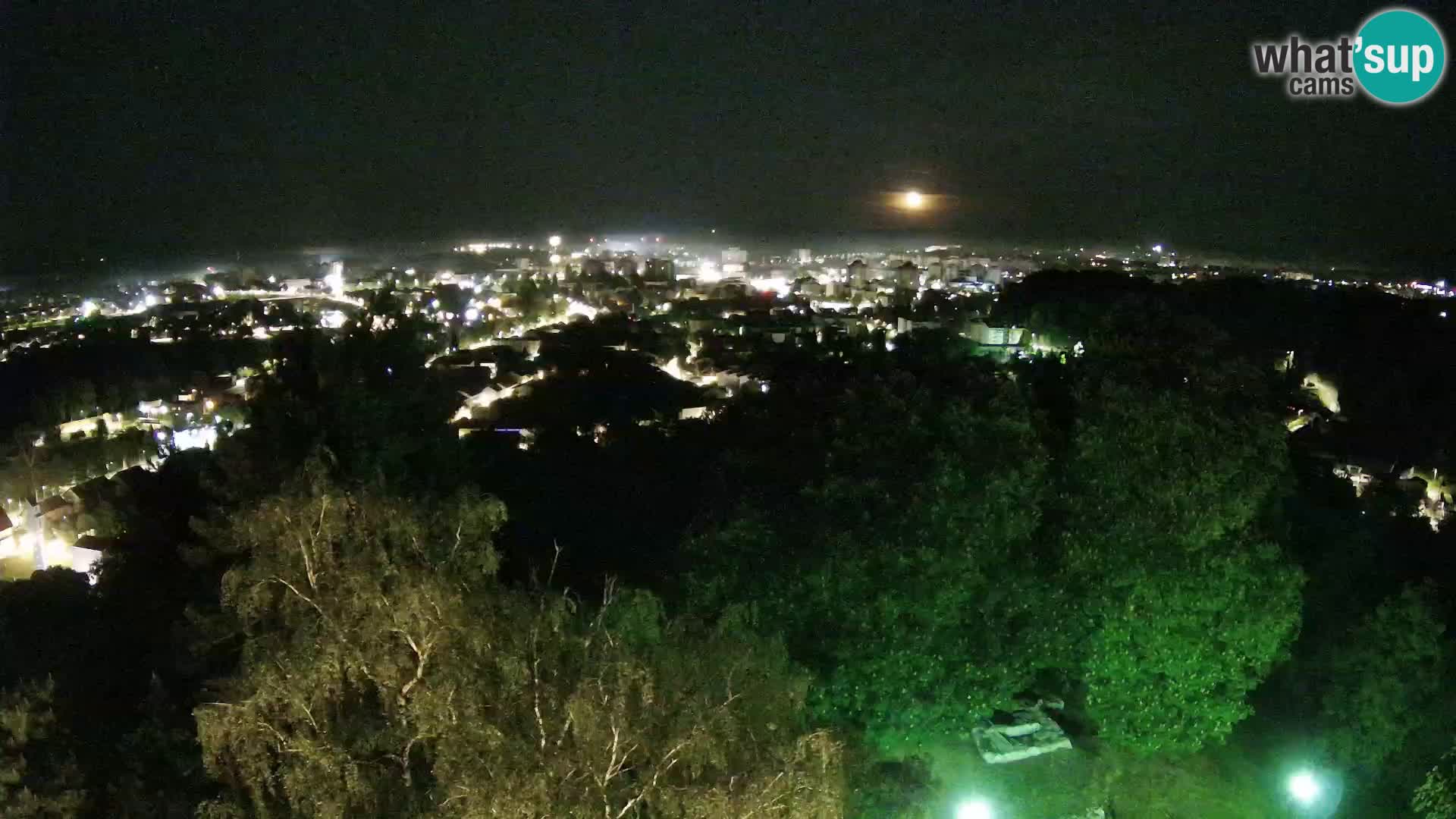 Webcam Karlovac Château Dubovac – Vue en direct de ce monument historique