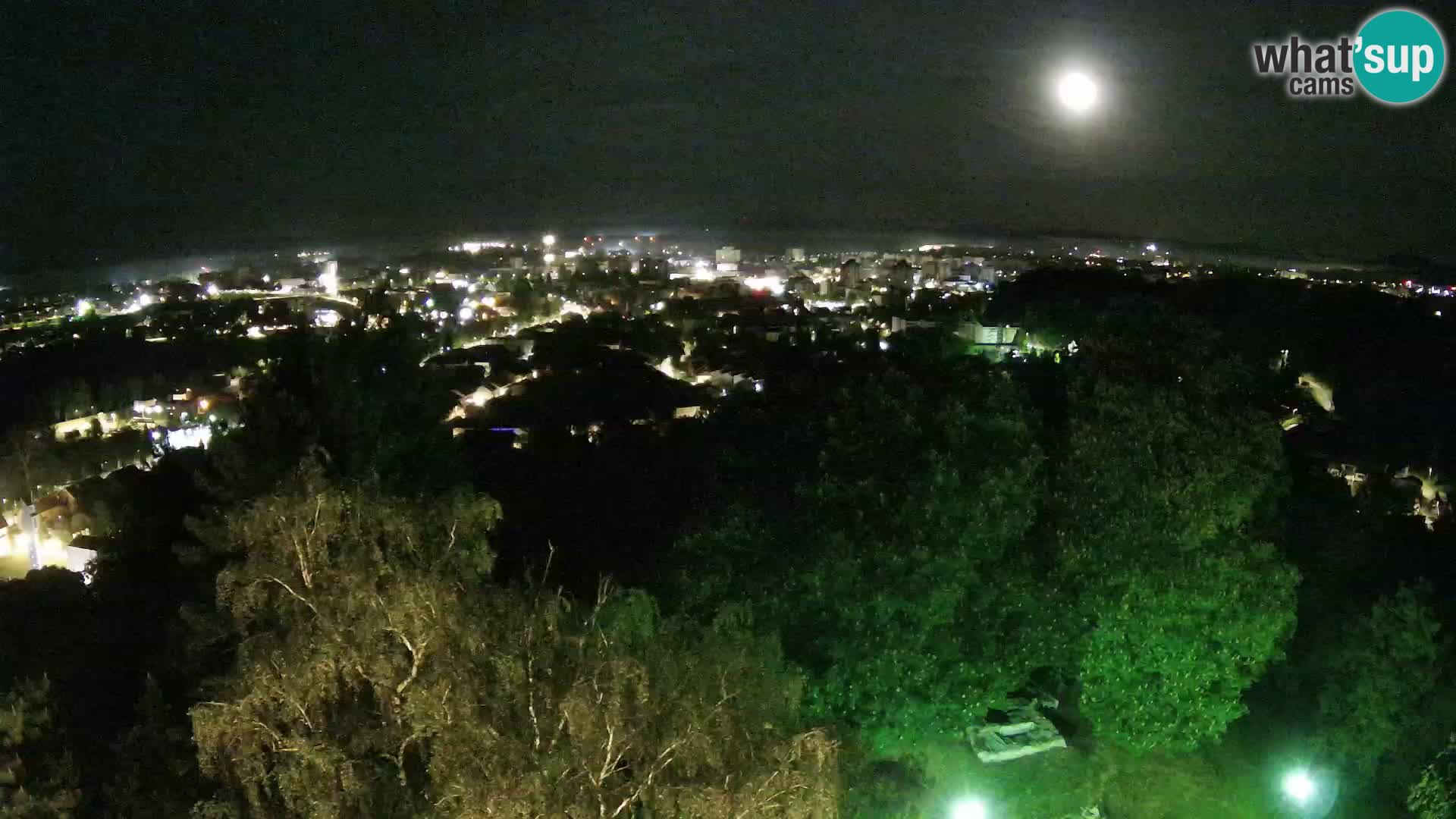 Webcam Karlovac Dubovac Castle – Live View of Karlovac’s Historic Landmark