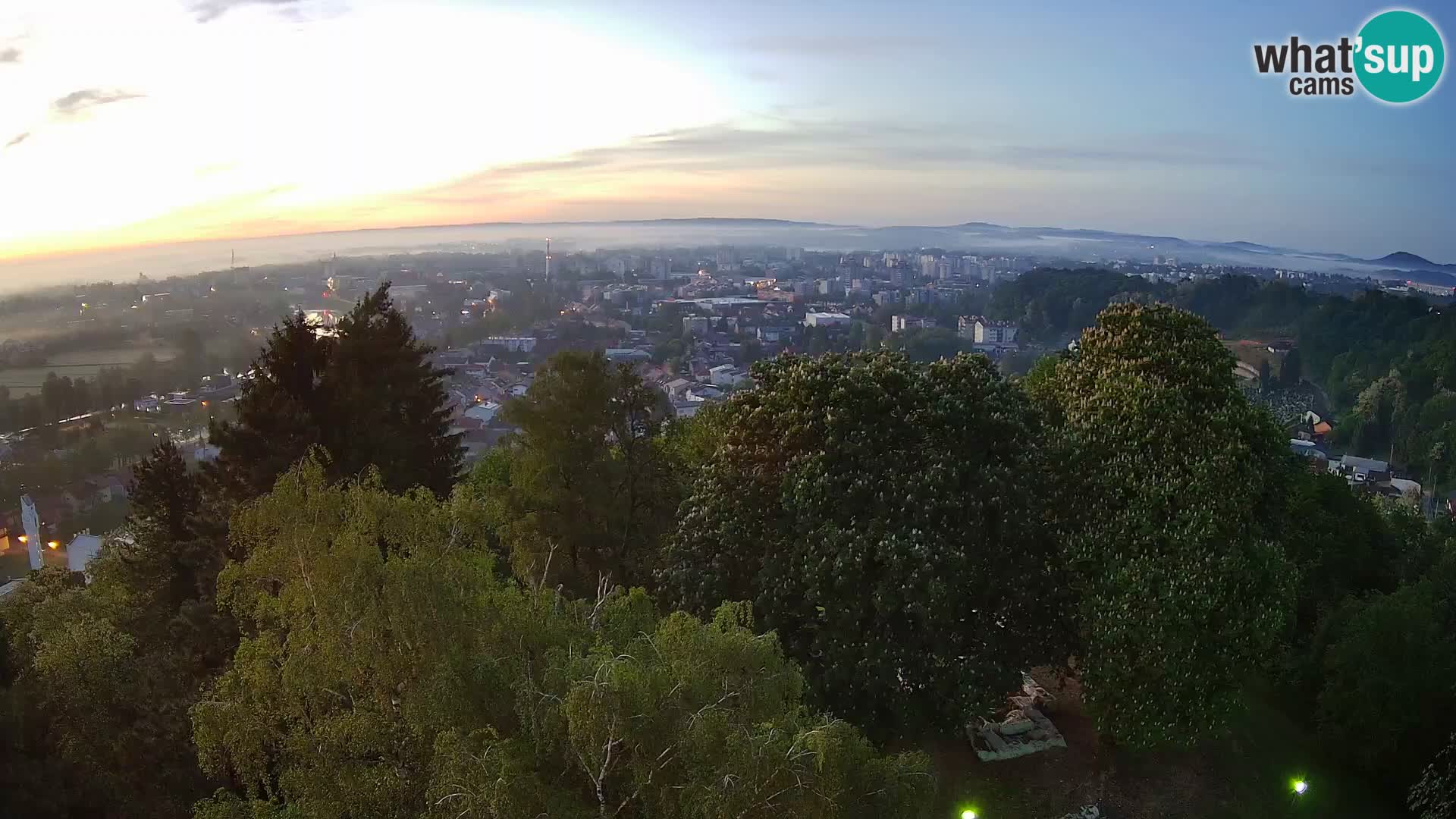 Webcam Castello Dubovac Karlovac – Vista Live sul Castello Storico