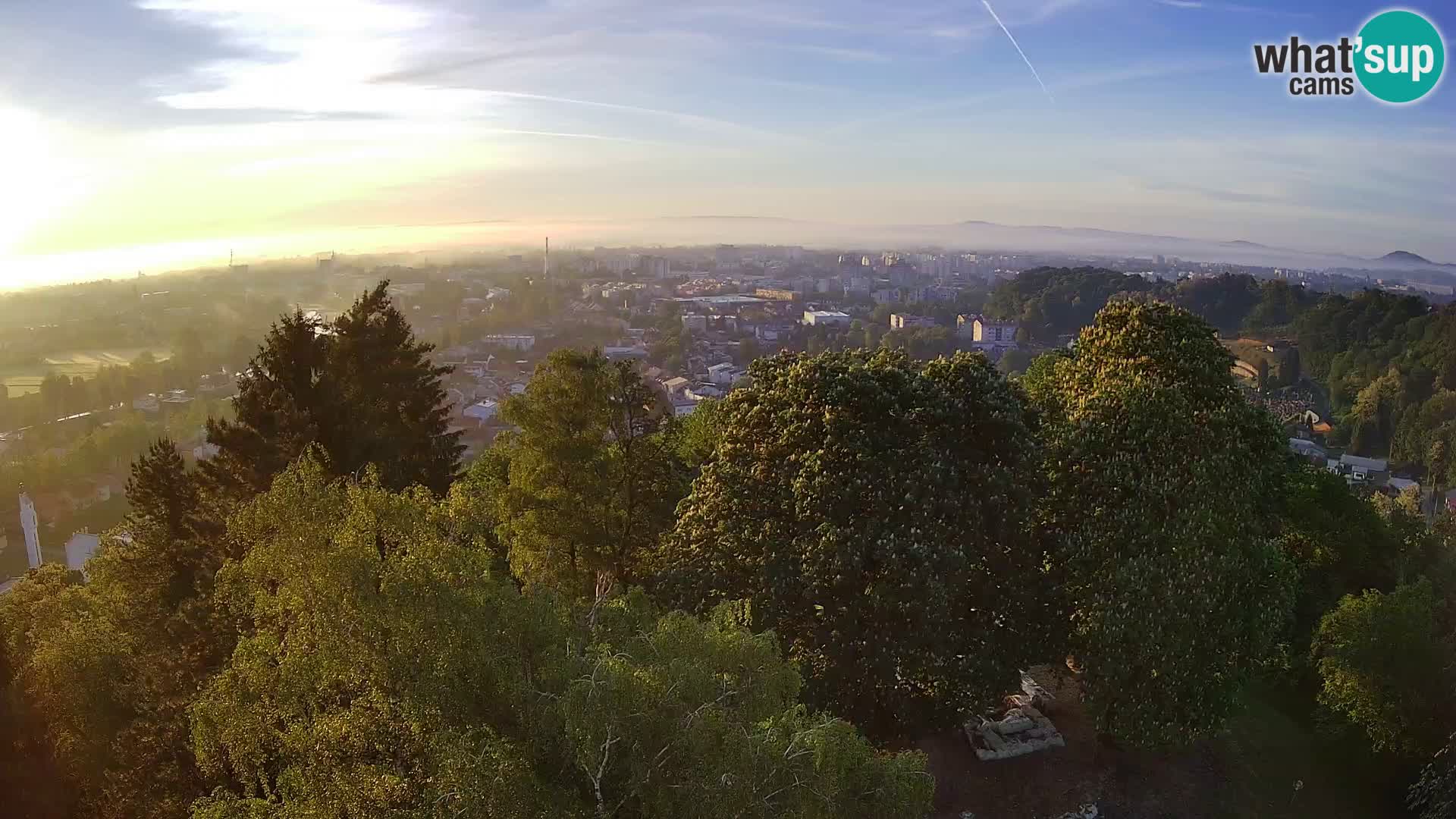 Webcam Karlovac Château Dubovac – Vue en direct de ce monument historique