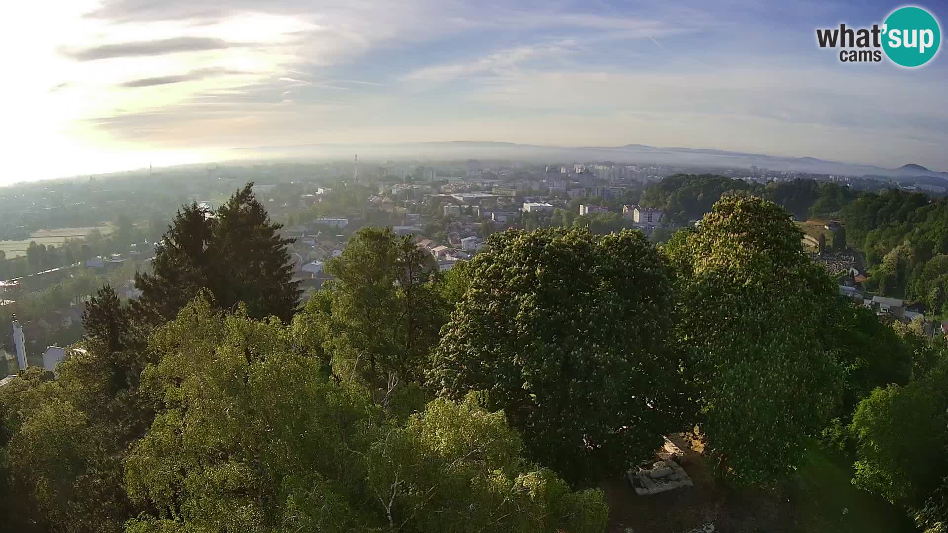 Webcam Karlovac Dubovac Castle – Live View of Karlovac’s Historic Landmark