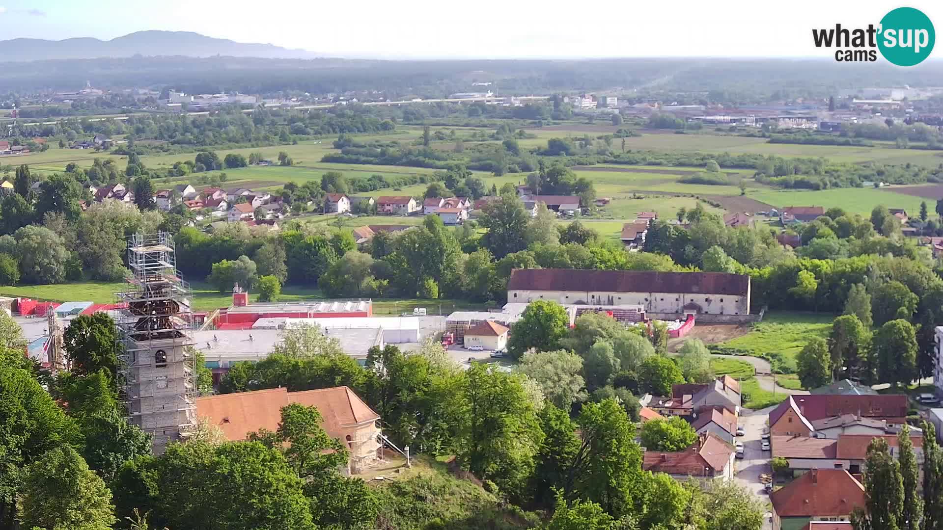 Webcam Karlovac Dubovac Castle – Live View of Karlovac’s Historic Landmark
