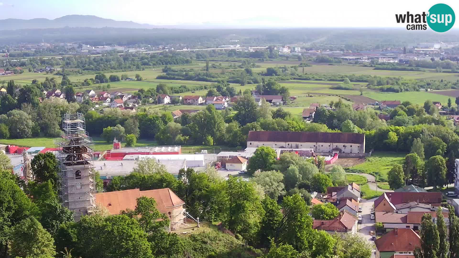 Webcam Karlstadt Burg Dubovac – Liveblick auf das historische Wahrzeichen