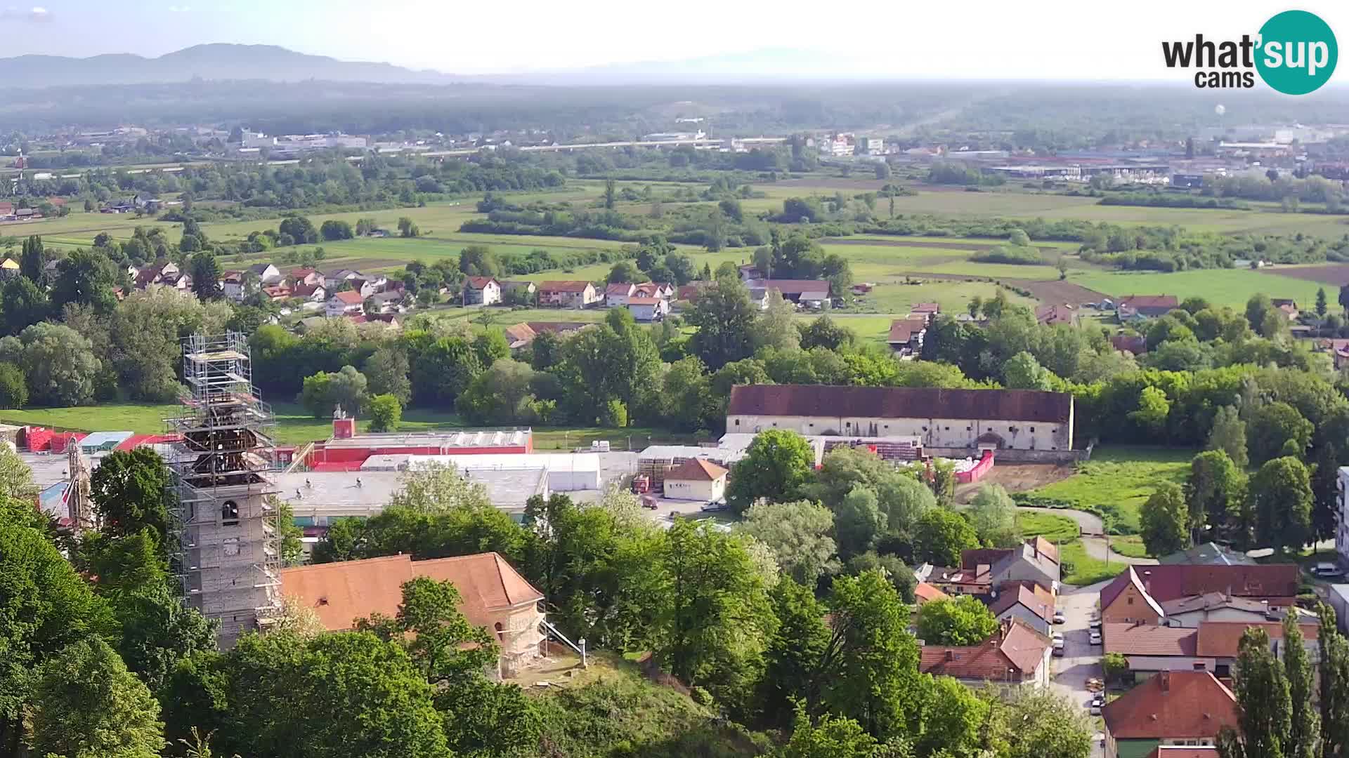 Webcam Castello Dubovac Karlovac – Vista Live sul Castello Storico