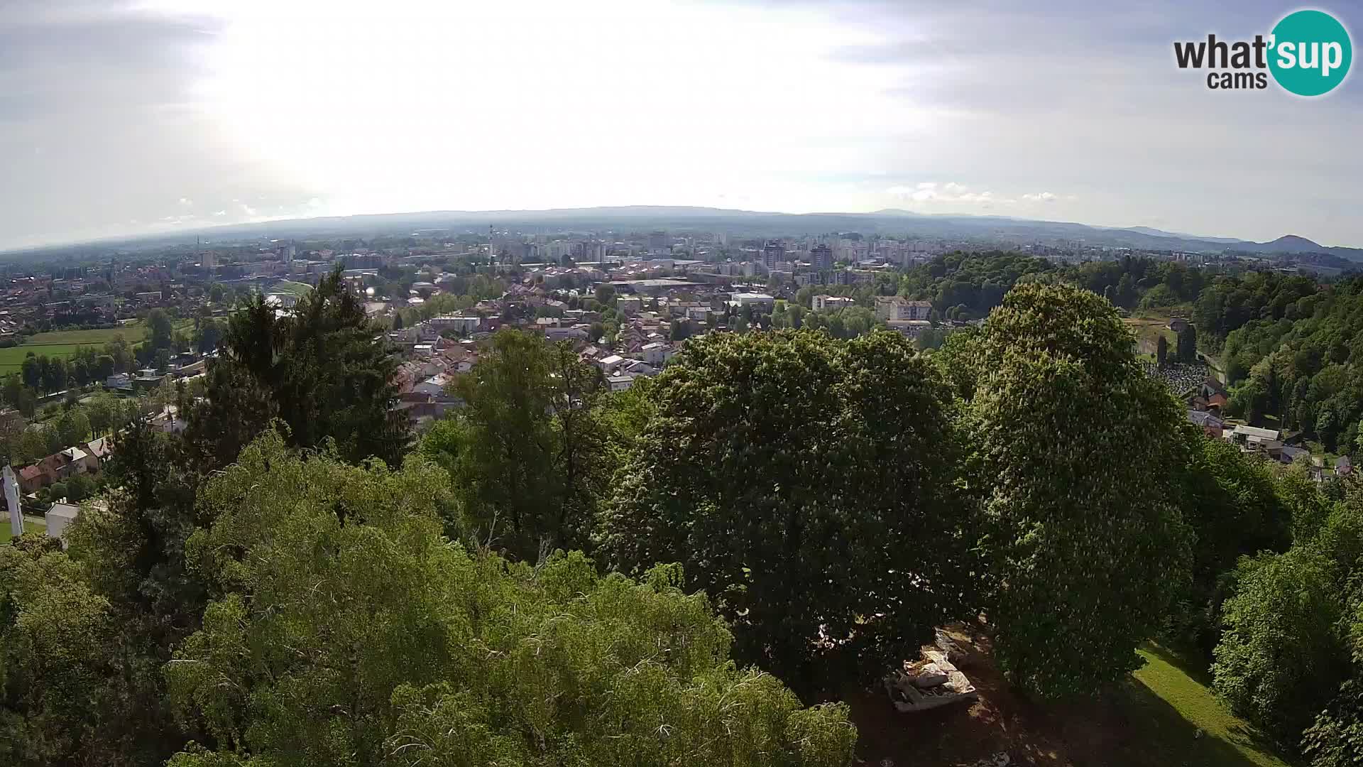 Webcam Karlovac Château Dubovac – Vue en direct de ce monument historique