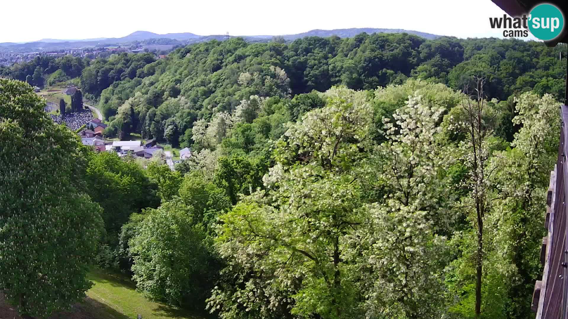 Webcam Castello Dubovac Karlovac – Vista Live sul Castello Storico