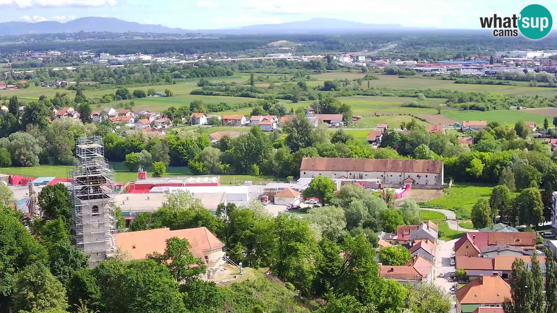 Web kamera Karlovac – Dvorac Dubovac uživo