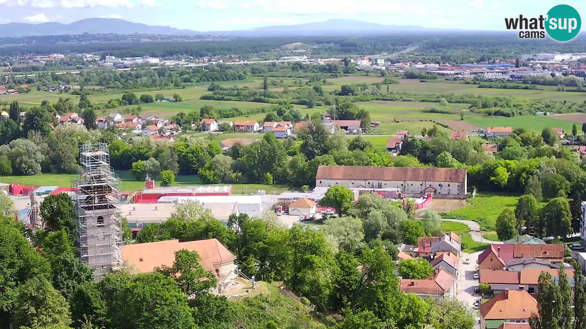 Webcam Karlovac Château Dubovac – Vue en direct de ce monument historique