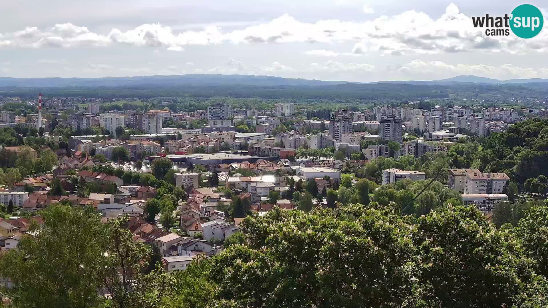 Webcam Karlovac Dubovac Castle – Live View of Karlovac’s Historic Landmark