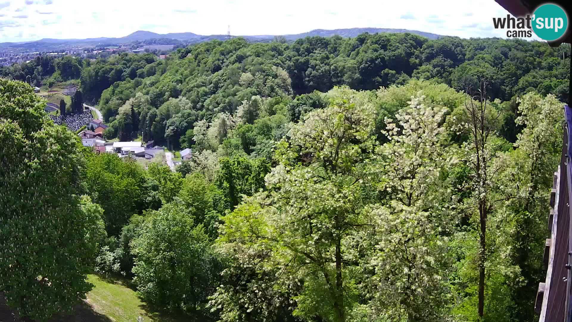 Web kamera Karlovac – Dvorac Dubovac uživo