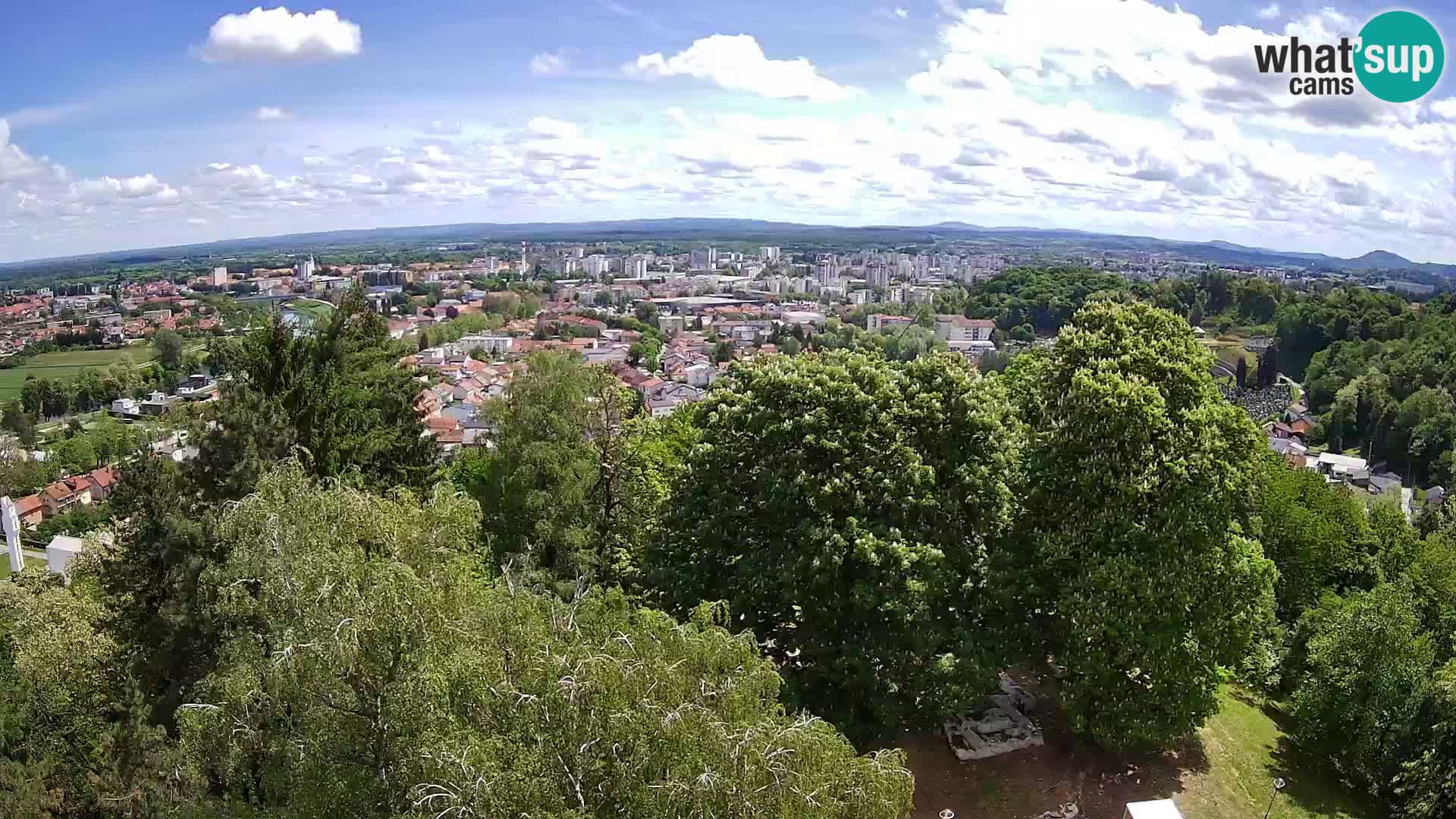 Webcam Karlovac Dubovac Castle – Live View of Karlovac’s Historic Landmark