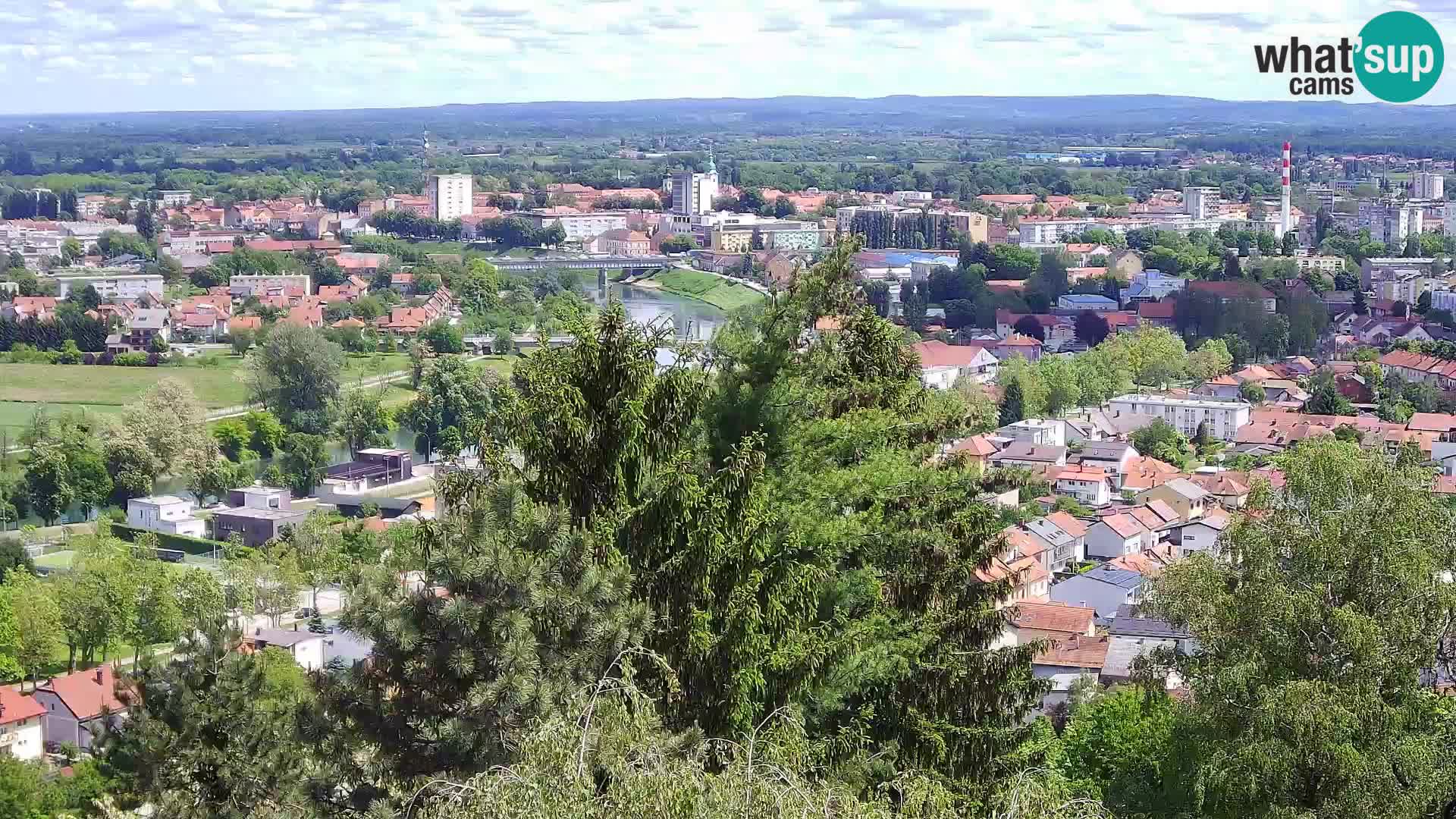 Webcam Castello Dubovac Karlovac – Vista Live sul Castello Storico