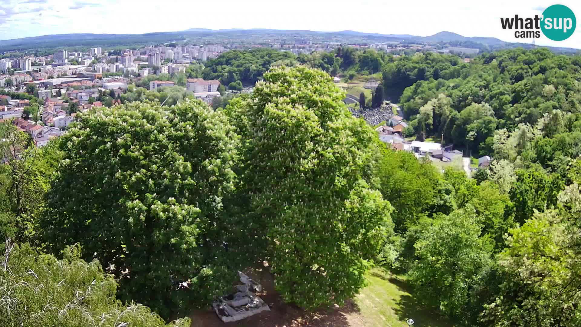 Webcam Karlovac Dubovac Castle – Live View of Karlovac’s Historic Landmark