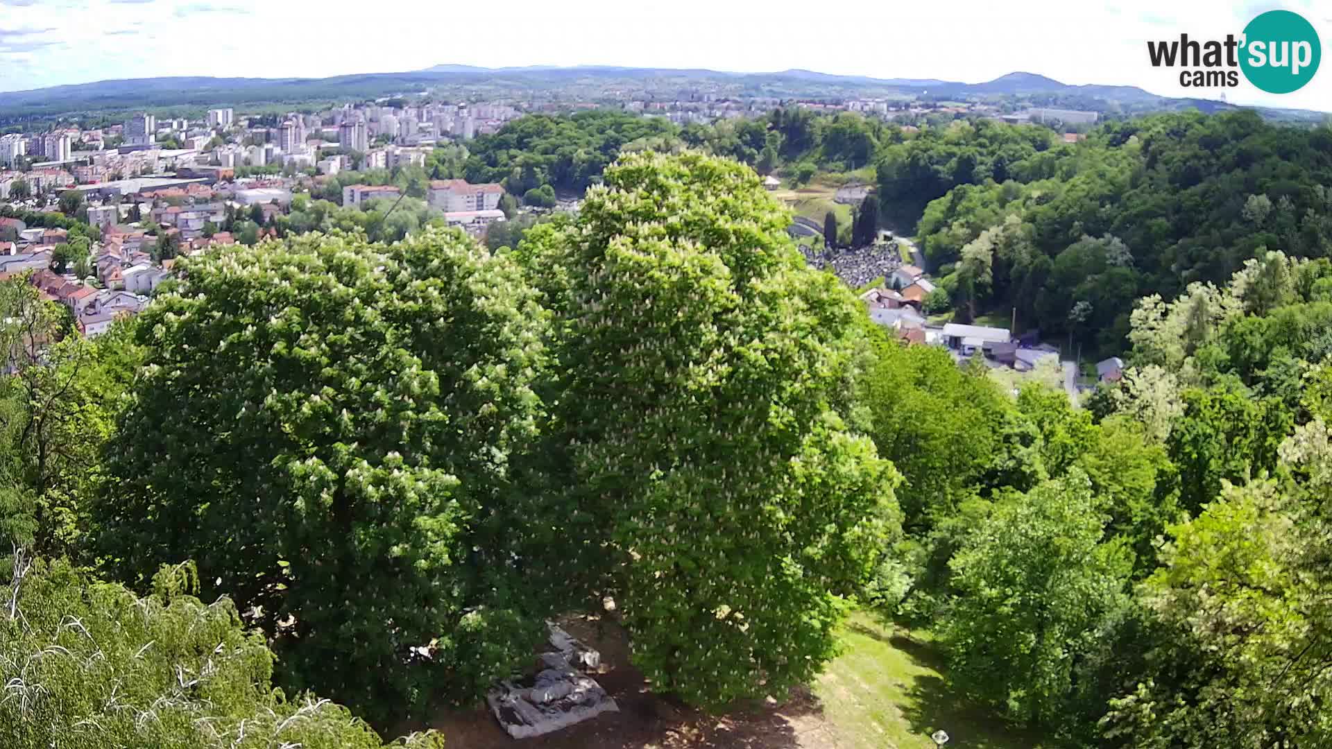 Webcam Karlstadt Burg Dubovac – Liveblick auf das historische Wahrzeichen