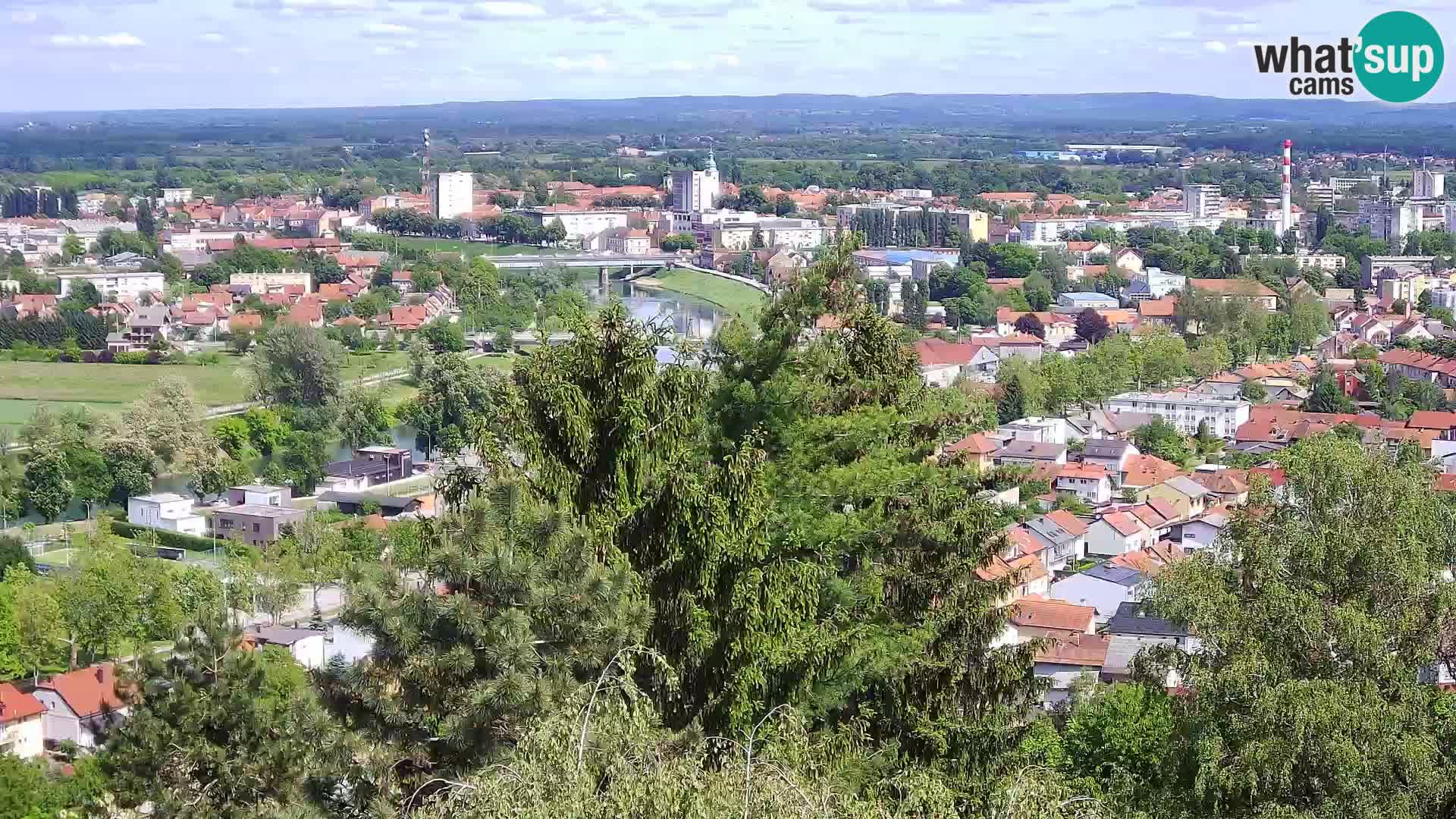 Webcam Karlovac Dubovac Castle – Live View of Karlovac’s Historic Landmark